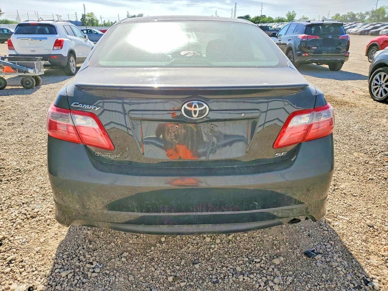 2009 Toyota Camry Se Black vin: 4T1BE46K09U861870