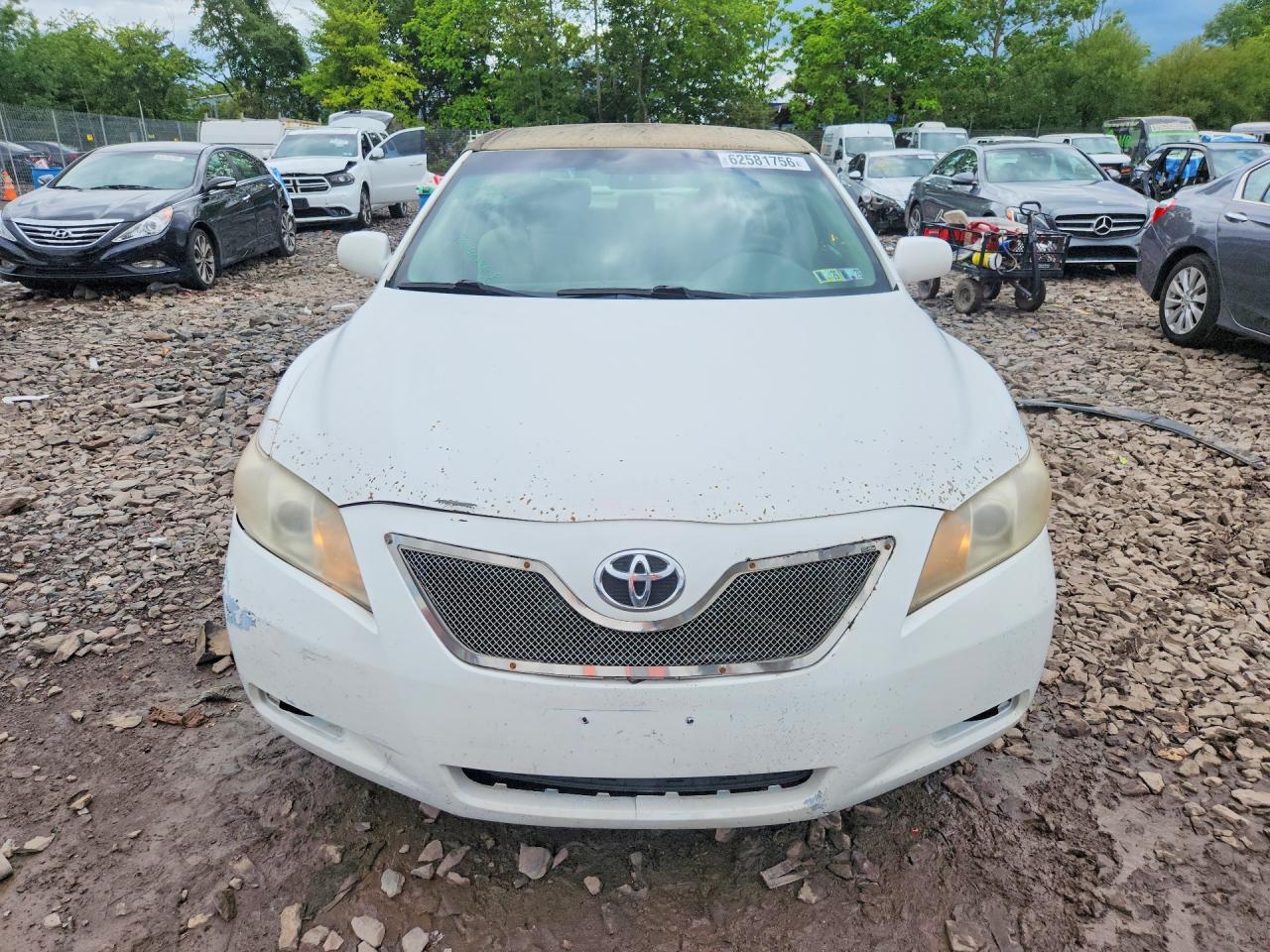 2009 Toyota Camry Le Белый vin: 4T1BE46K09U870164