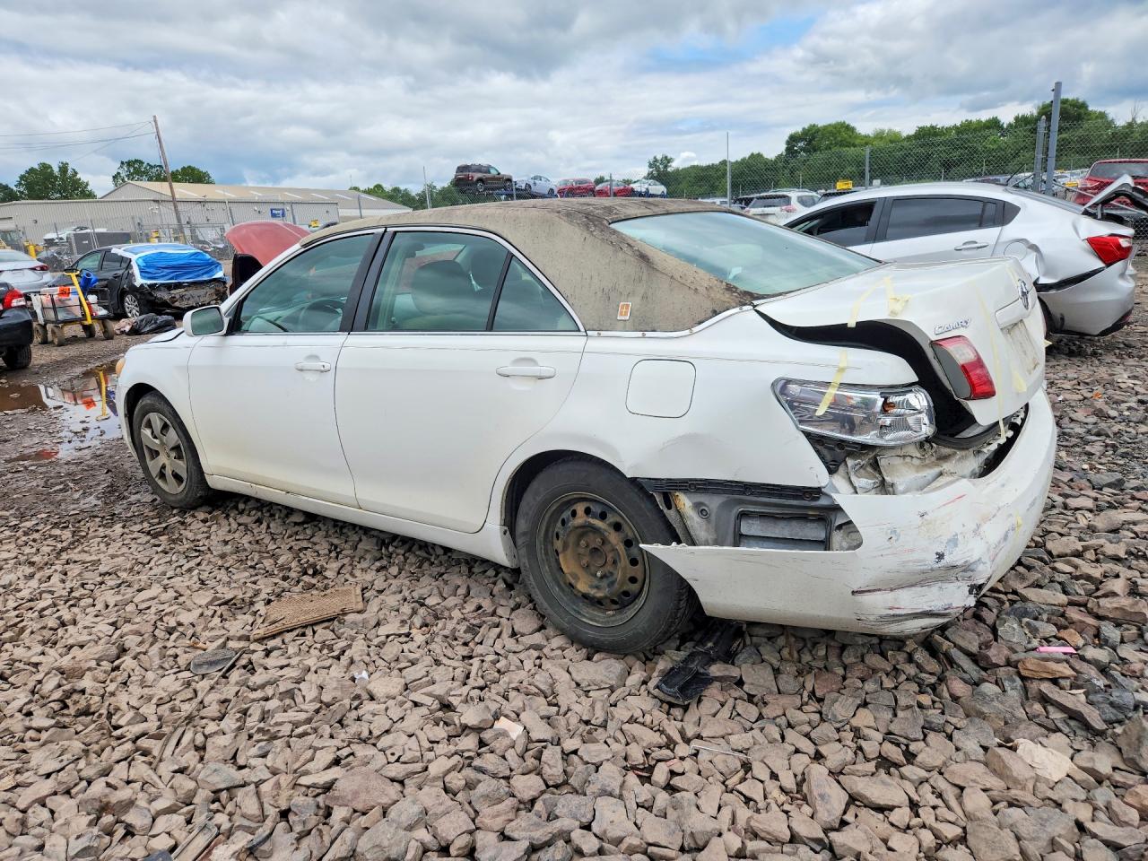 2009 Toyota Camry Le Белый vin: 4T1BE46K09U870164