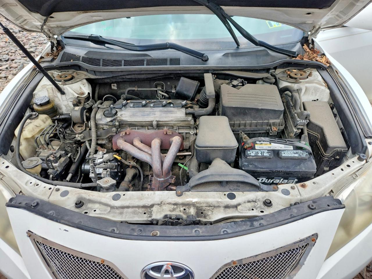 2009 Toyota Camry Le Белый vin: 4T1BE46K09U870164