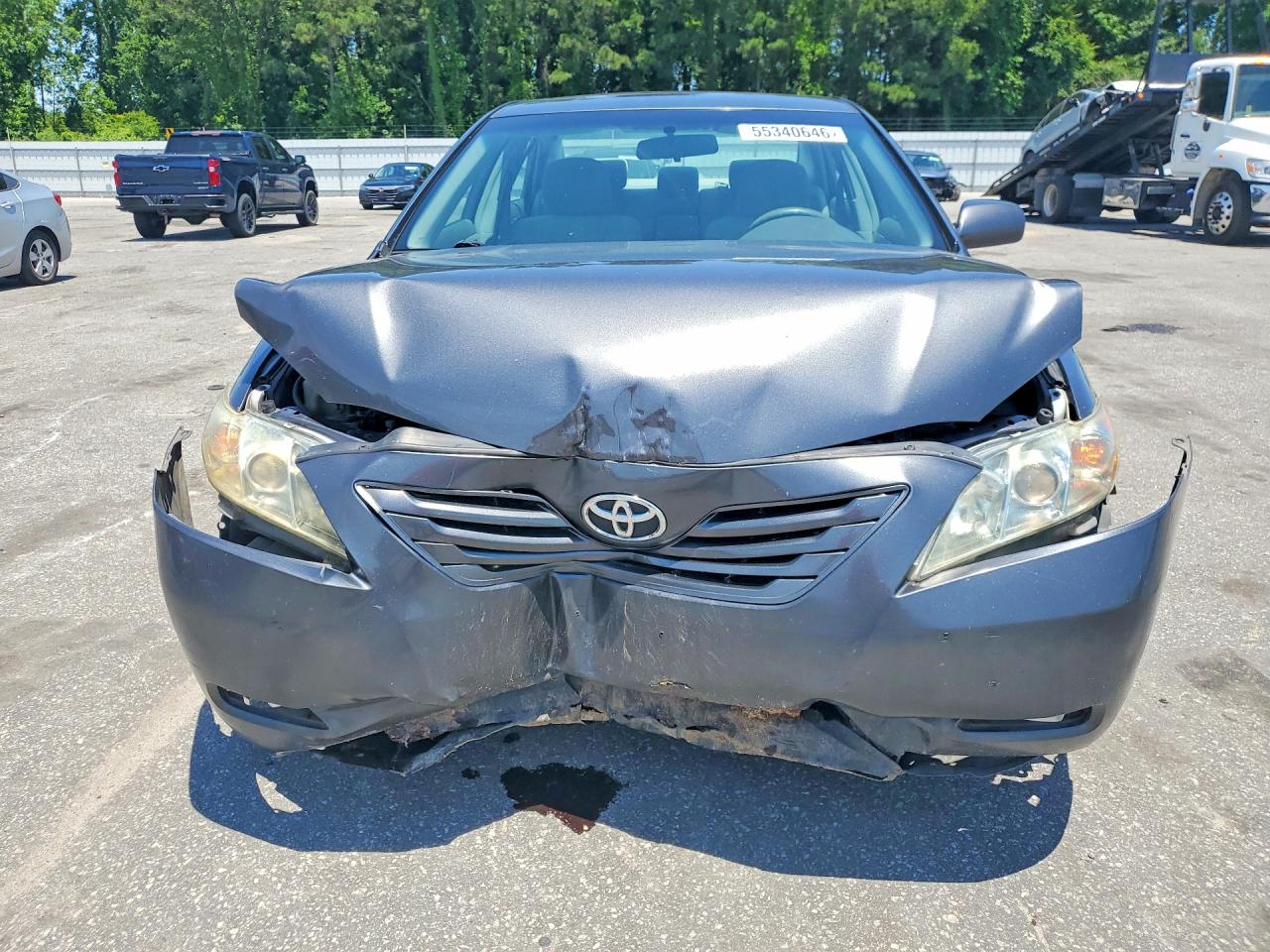 2009 Toyota Camry Le Gray vin: 4T1BE46K09U884839