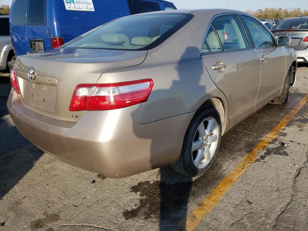 2009 Toyota Camry Beige vin: 4T1BE46K09U893735
