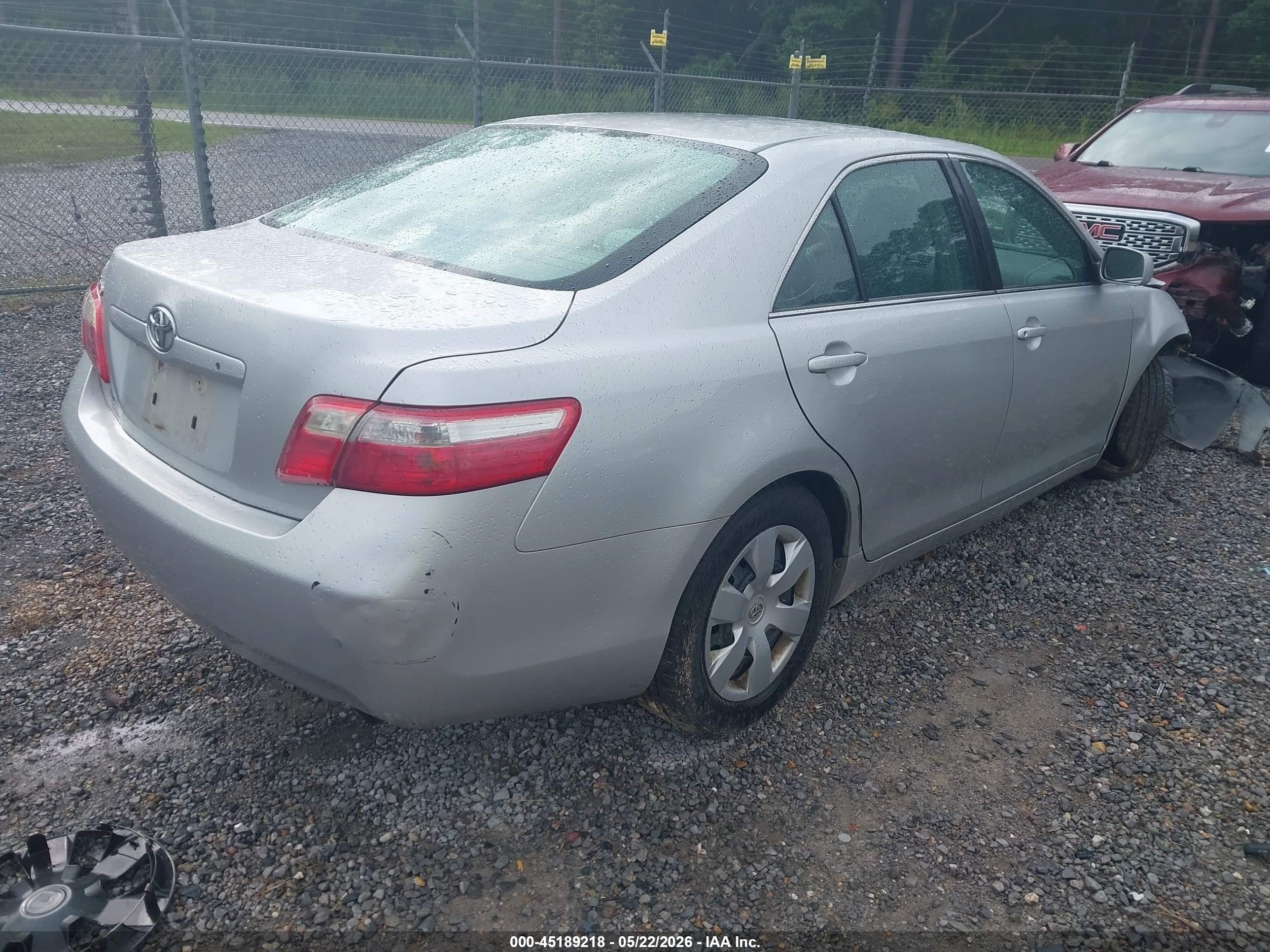 2009 Toyota Camry   Silver vin: 4T1BE46K09U893962