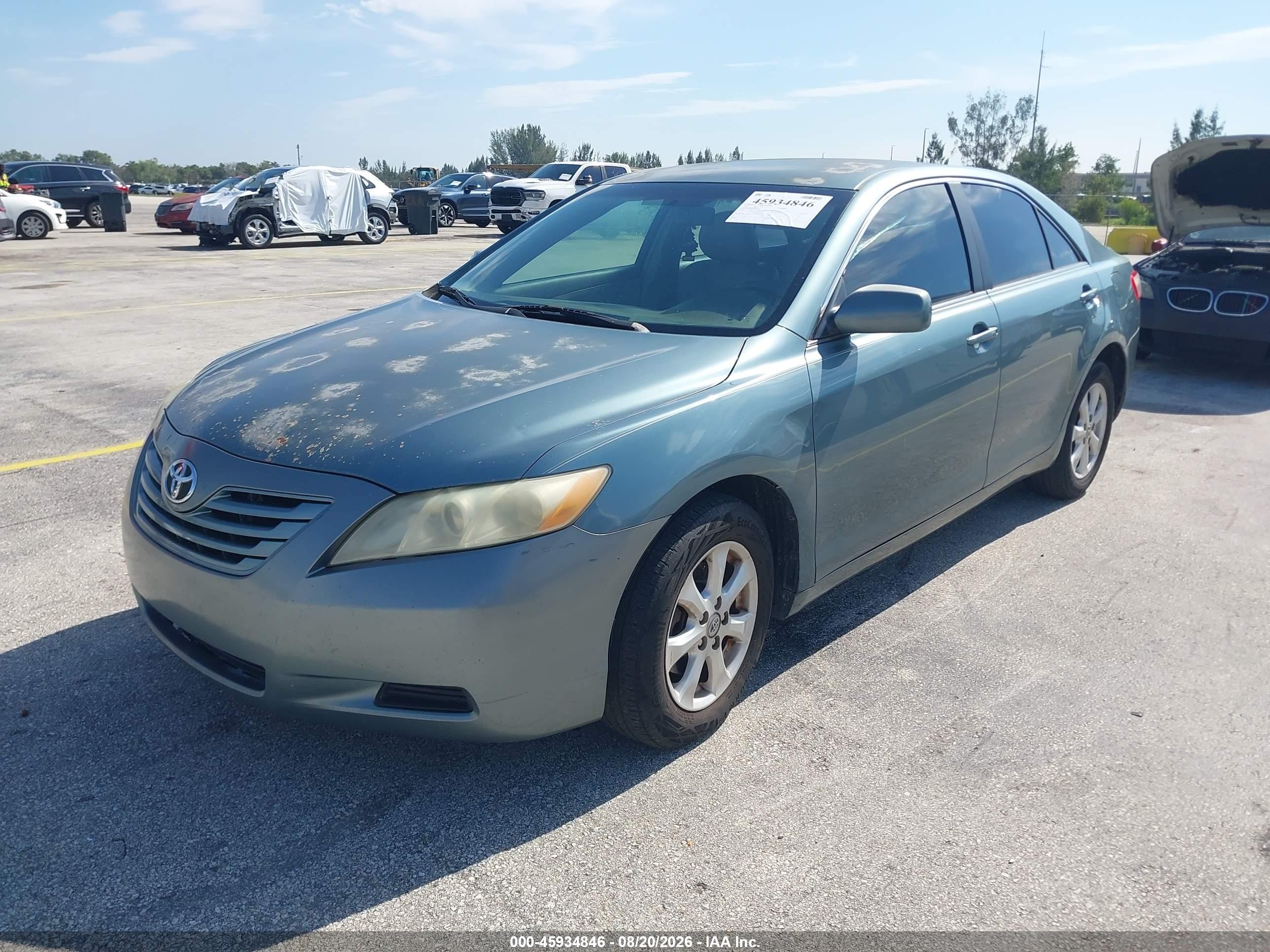 2009 Toyota Camry Le Blue vin: 4T1BE46K09U903986