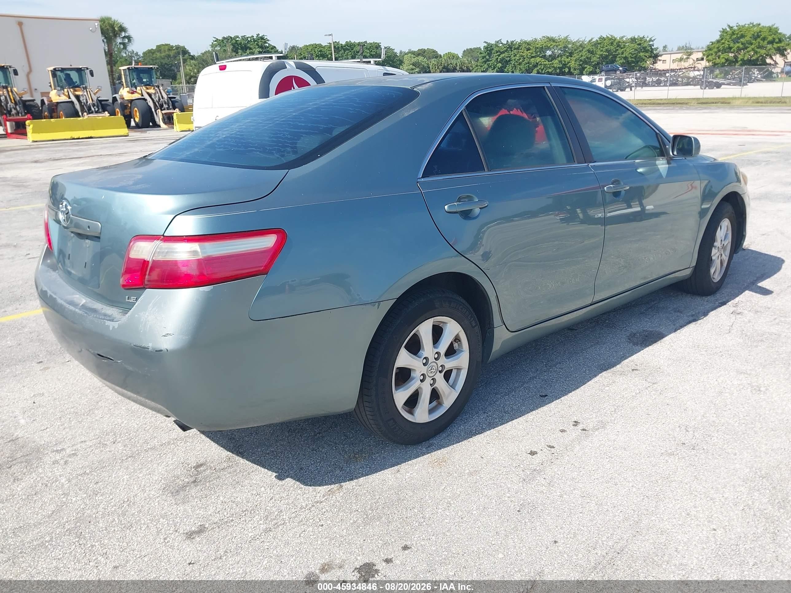 2009 Toyota Camry Le Blue vin: 4T1BE46K09U903986