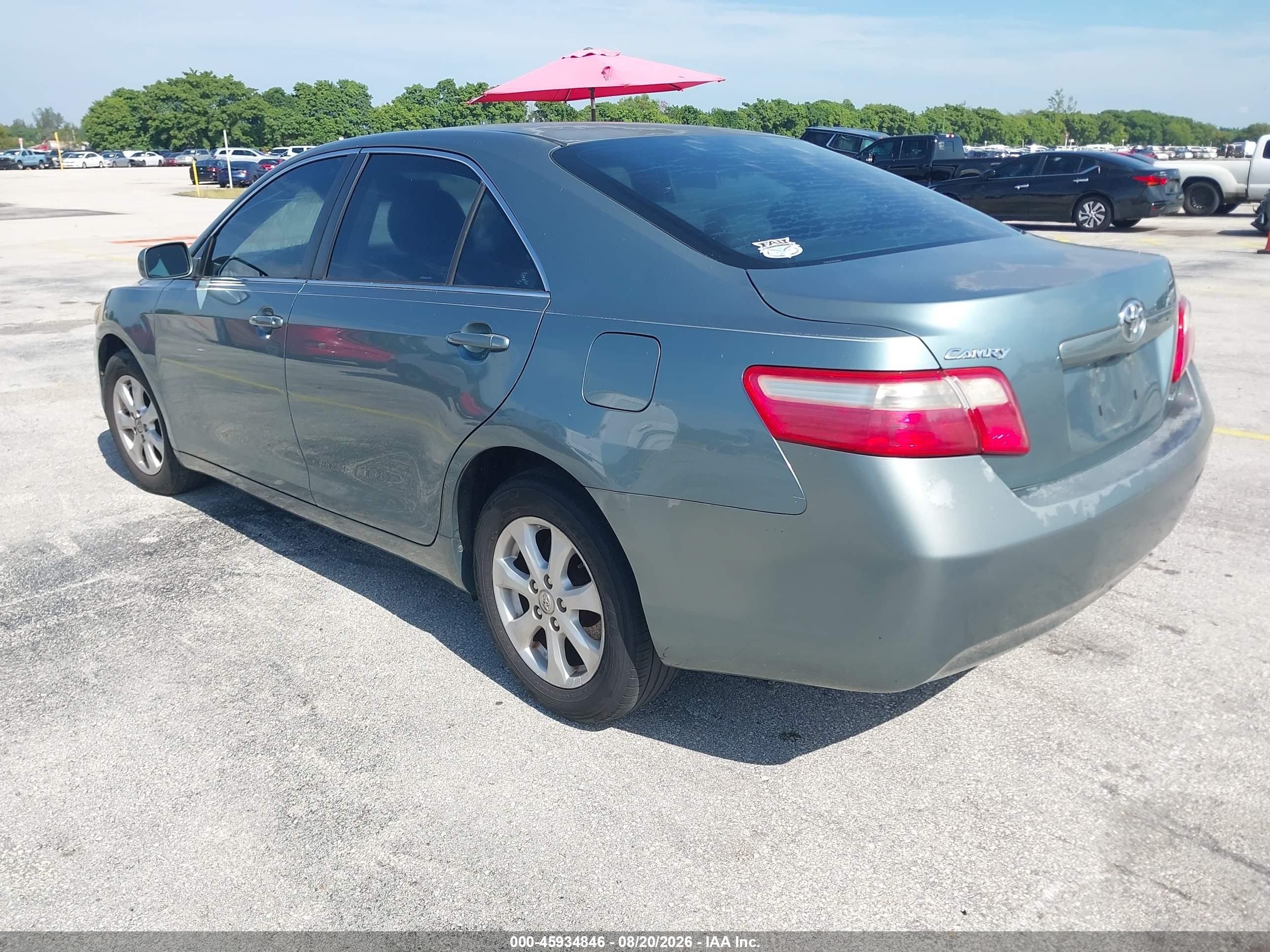 2009 Toyota Camry Le Blue vin: 4T1BE46K09U903986