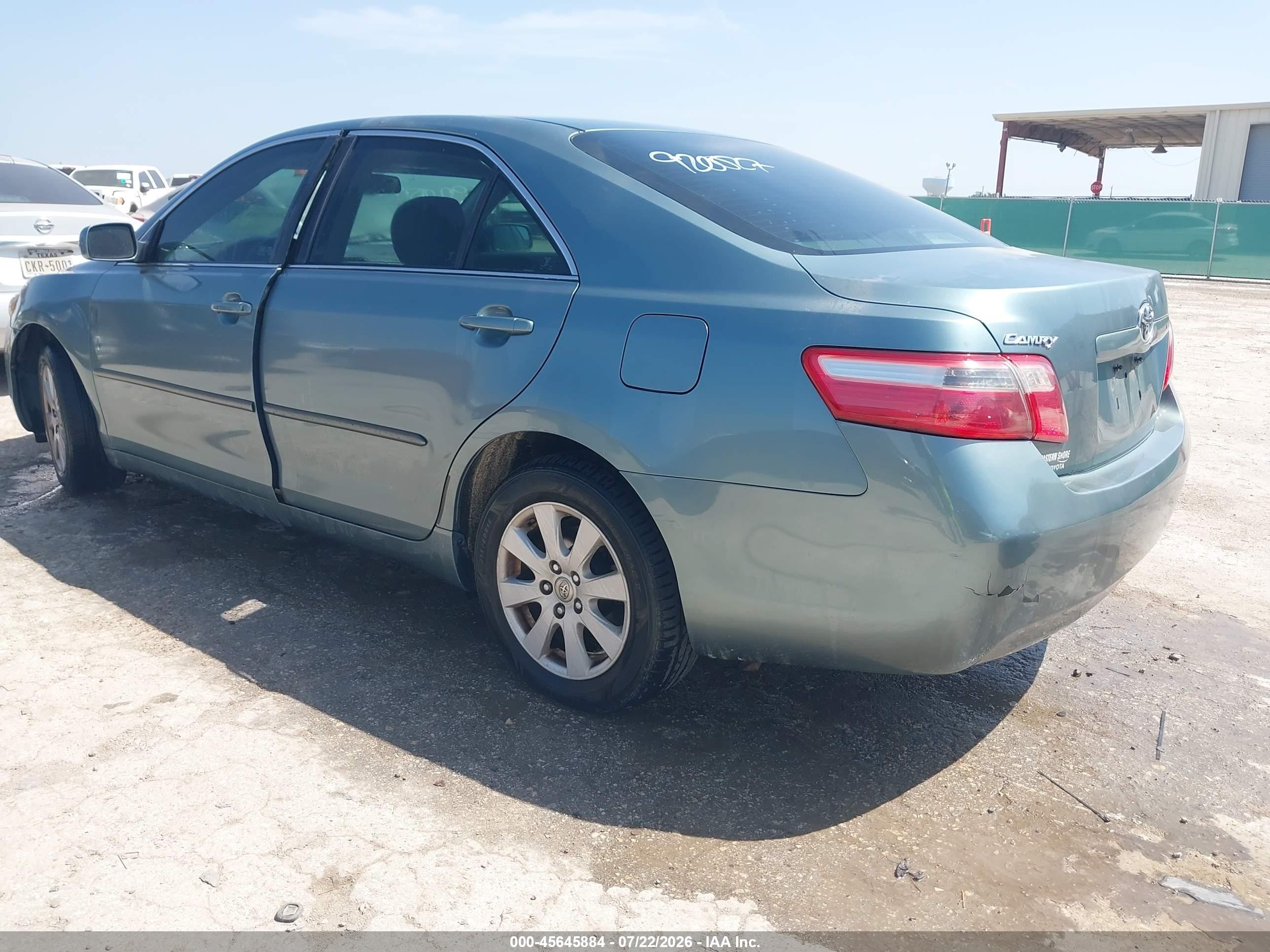2009 Toyota Camry Xle Green vin: 4T1BE46K09U920027