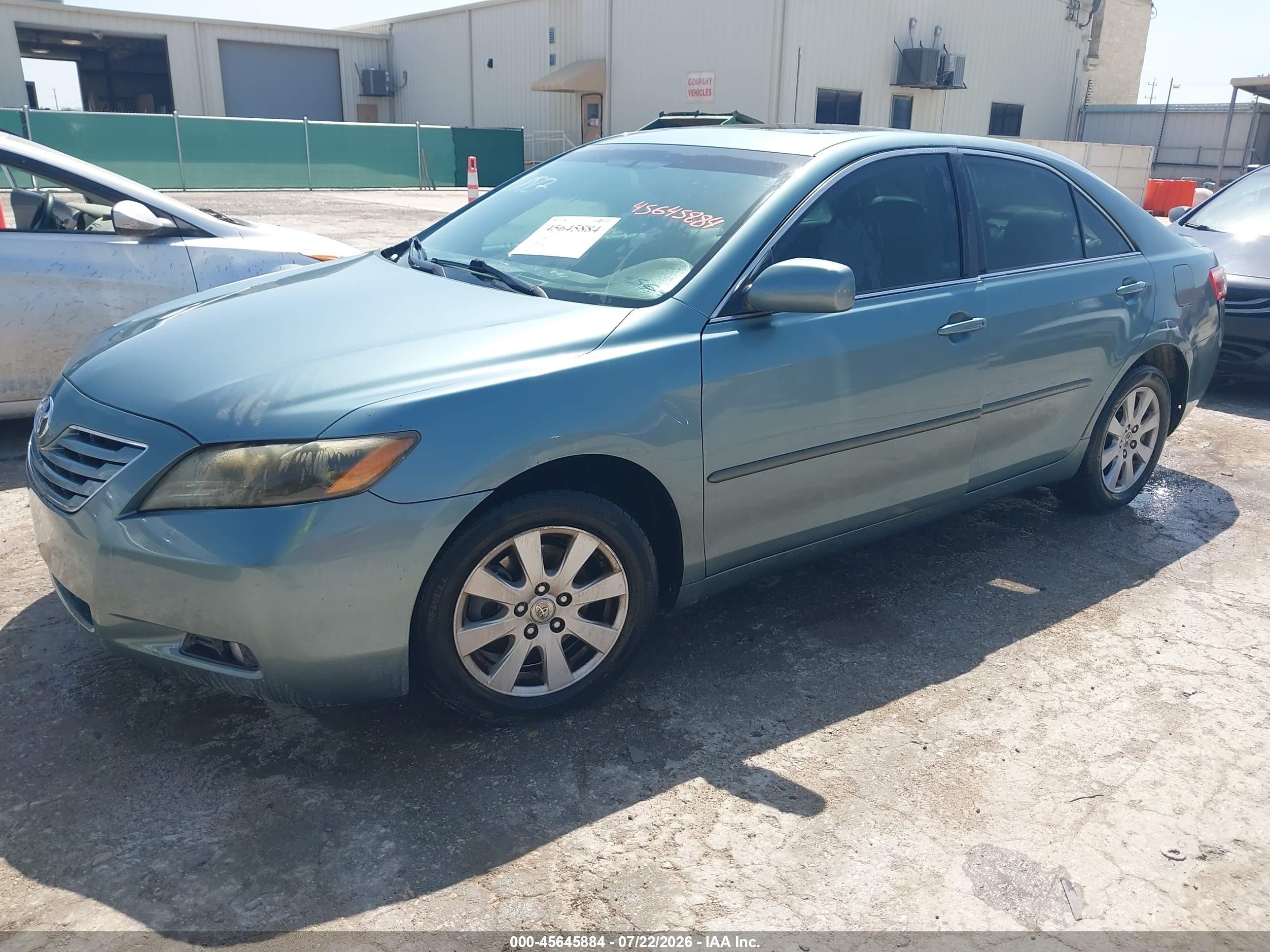 2009 Toyota Camry Xle Green vin: 4T1BE46K09U920027