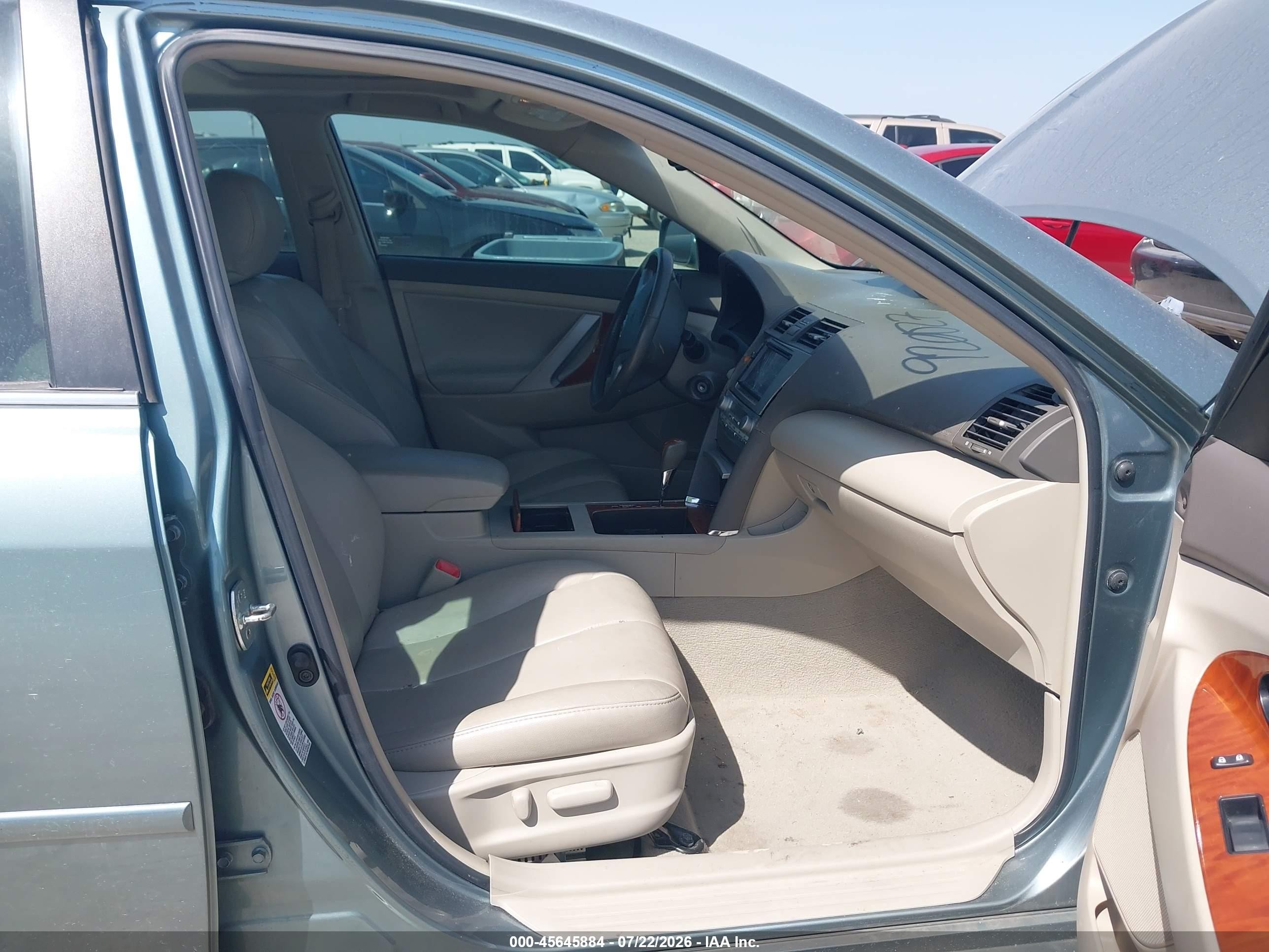 2009 Toyota Camry Xle Green vin: 4T1BE46K09U920027