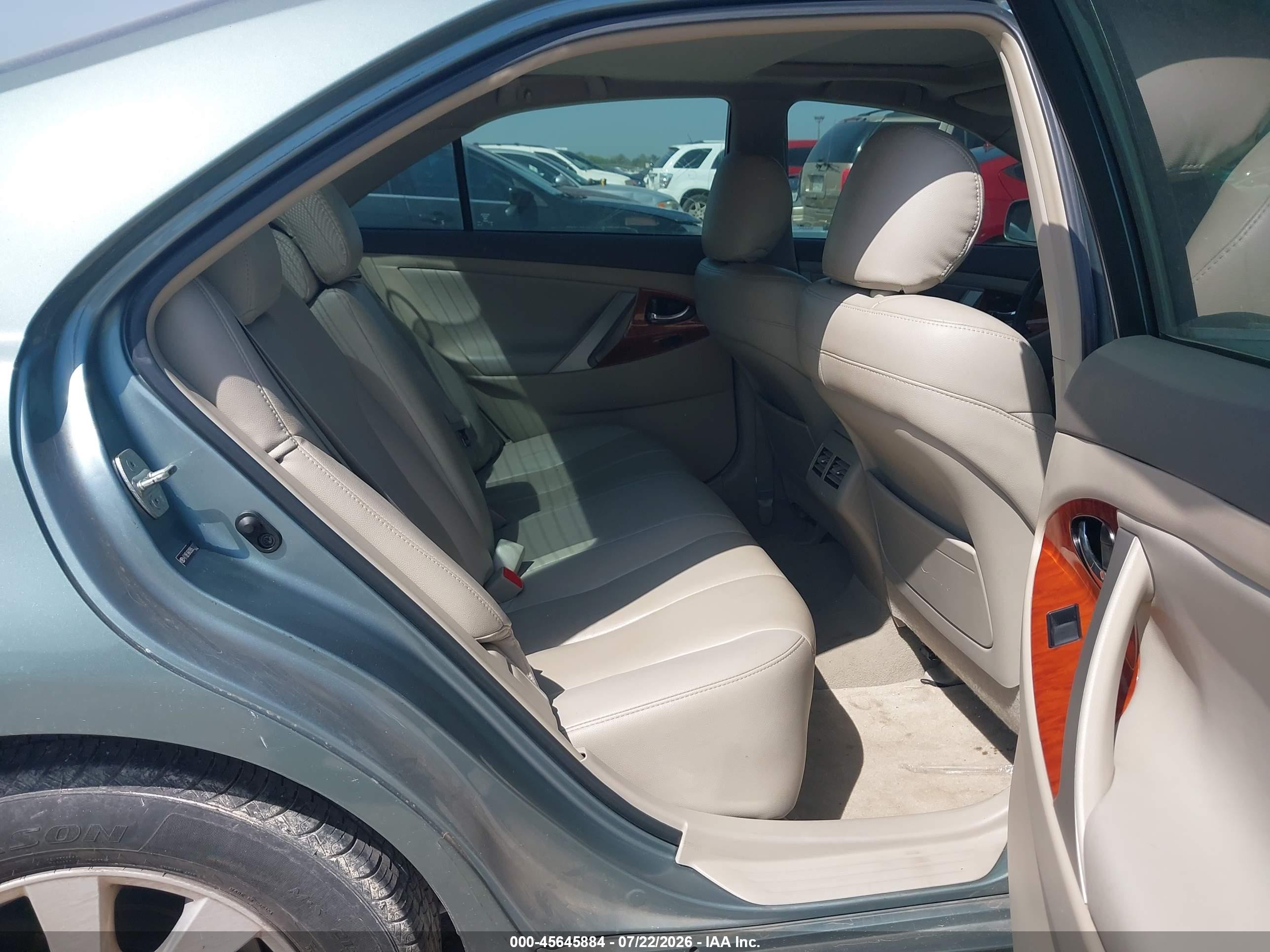 2009 Toyota Camry Xle Green vin: 4T1BE46K09U920027