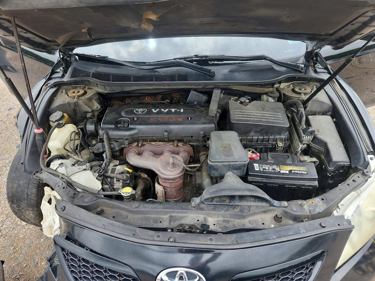 2007 Toyota Camry Se Black vin: 4T1BE46K17U005698