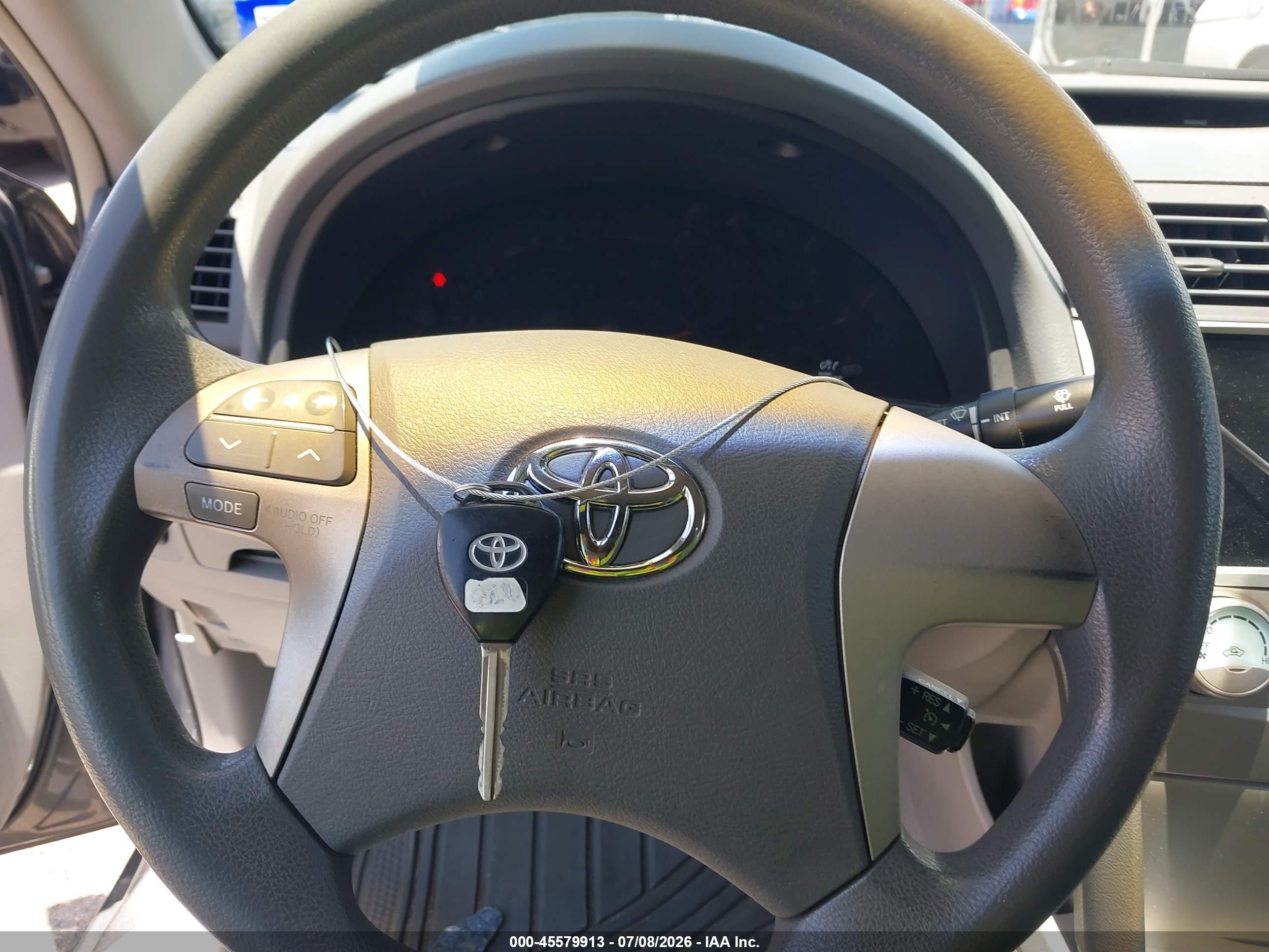 2007 Toyota Camry Le Серый vin: 4T1BE46K17U015437