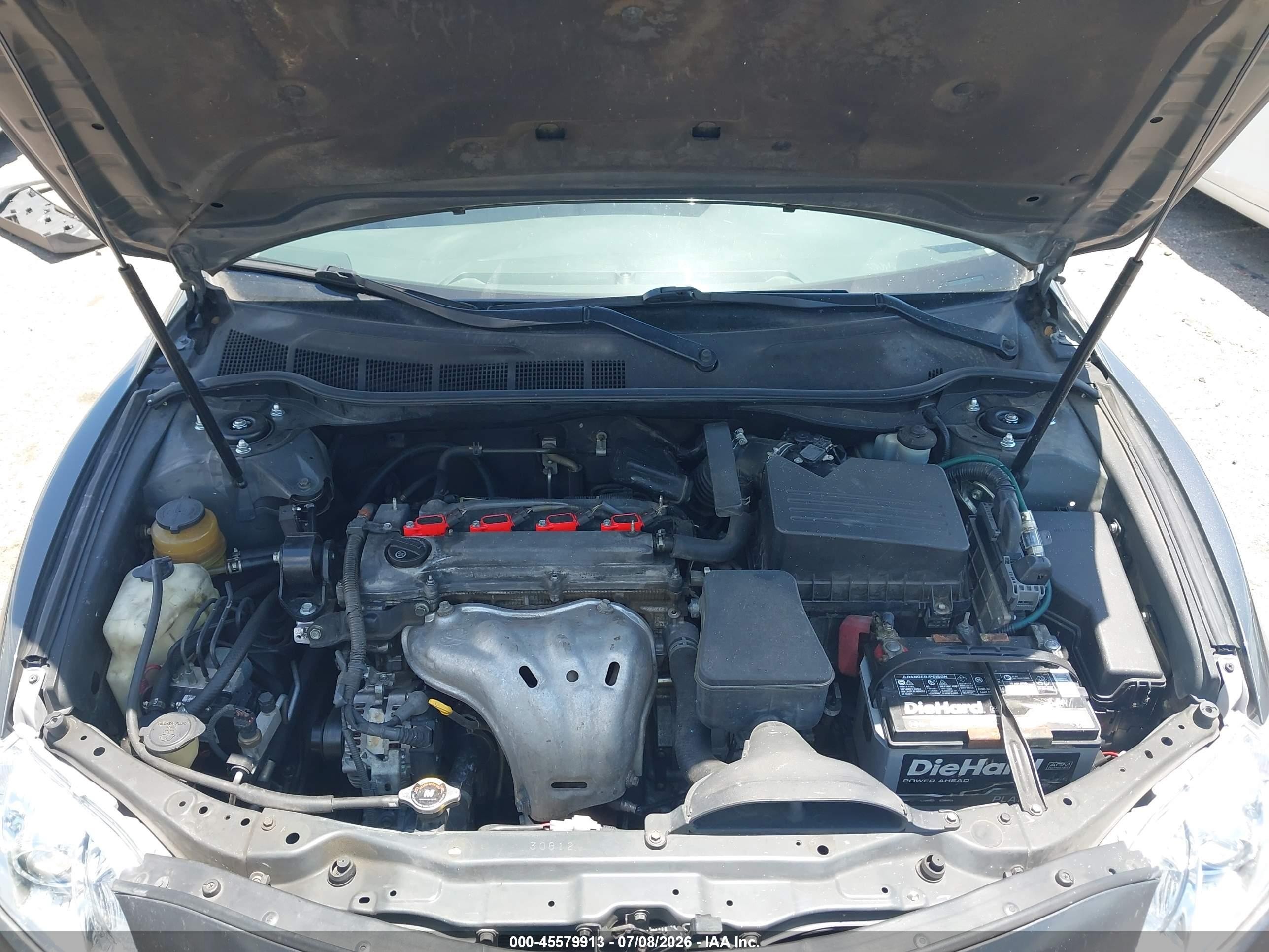 2007 Toyota Camry Le Серый vin: 4T1BE46K17U015437