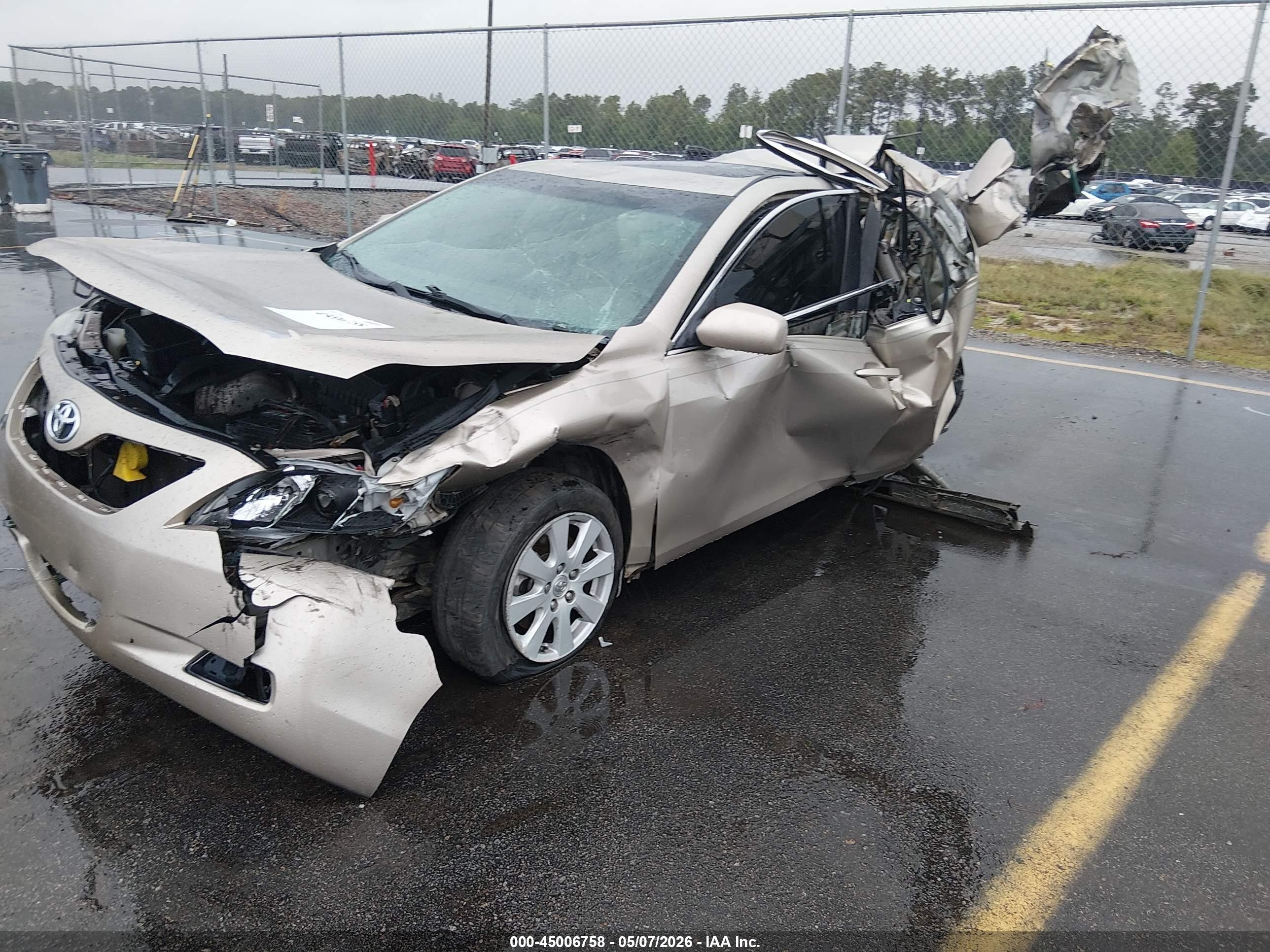 2007 Toyota Camry Ce/le/se/xle Champagne vin: 4T1BE46K17U015826