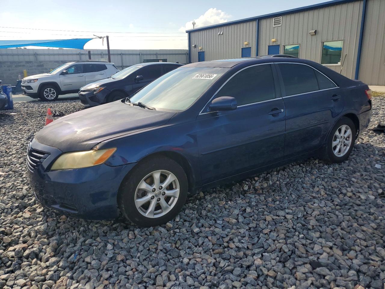 2007 Toyota Camry Le Blue vin: 4T1BE46K17U022081