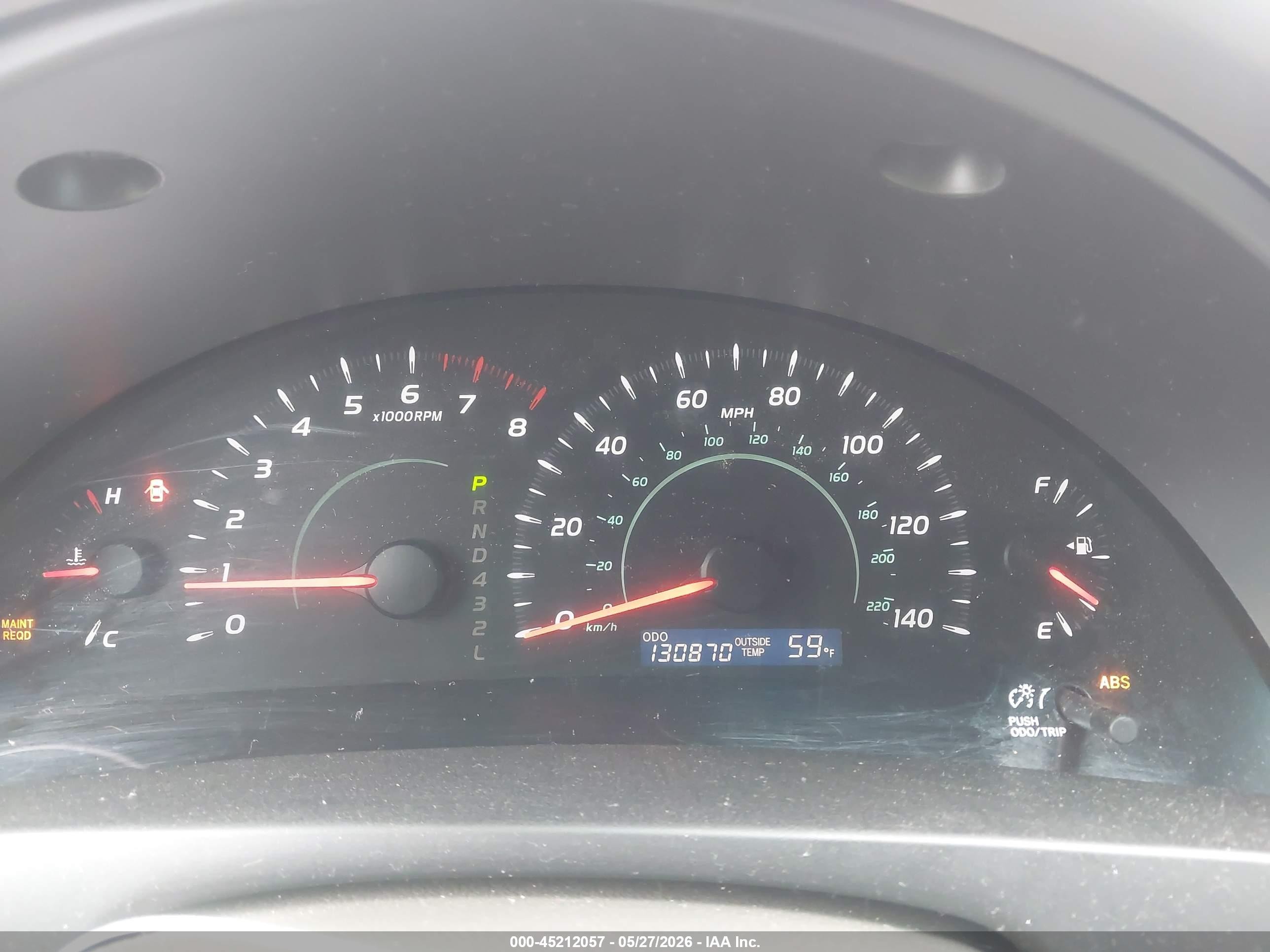 2007 Toyota Camry Le Gold vin: 4T1BE46K17U040418