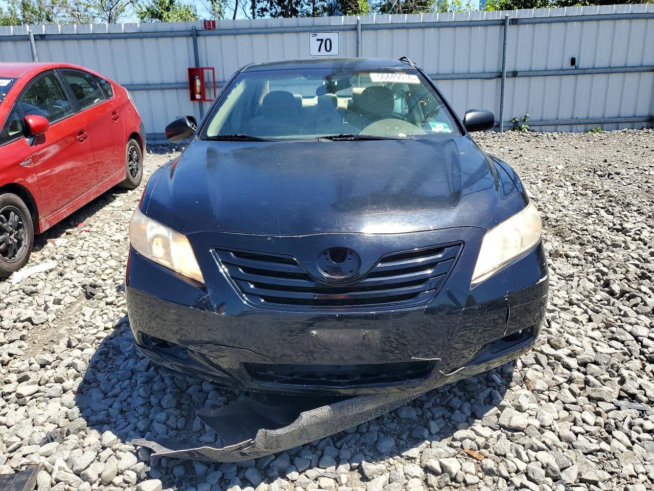 2007 Toyota Camry Le Black vin: 4T1BE46K17U075055