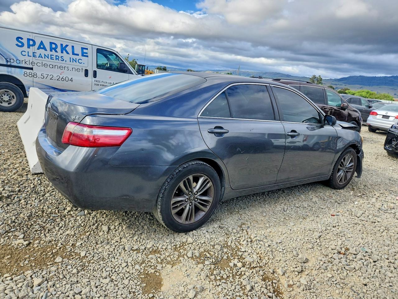 2007 Toyota Camry Le Угольный vin: 4T1BE46K17U075850