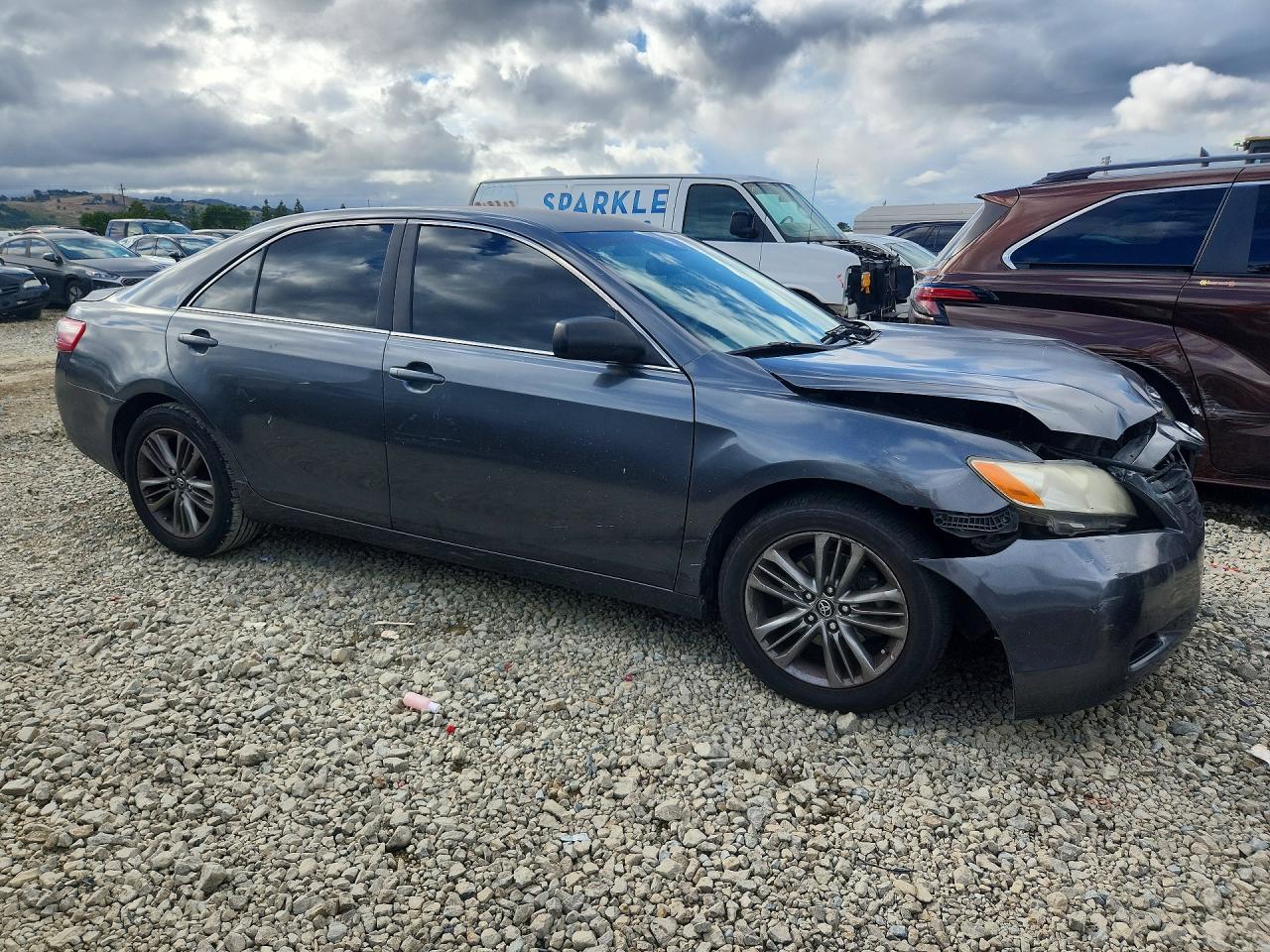 2007 Toyota Camry Le Угольный vin: 4T1BE46K17U075850