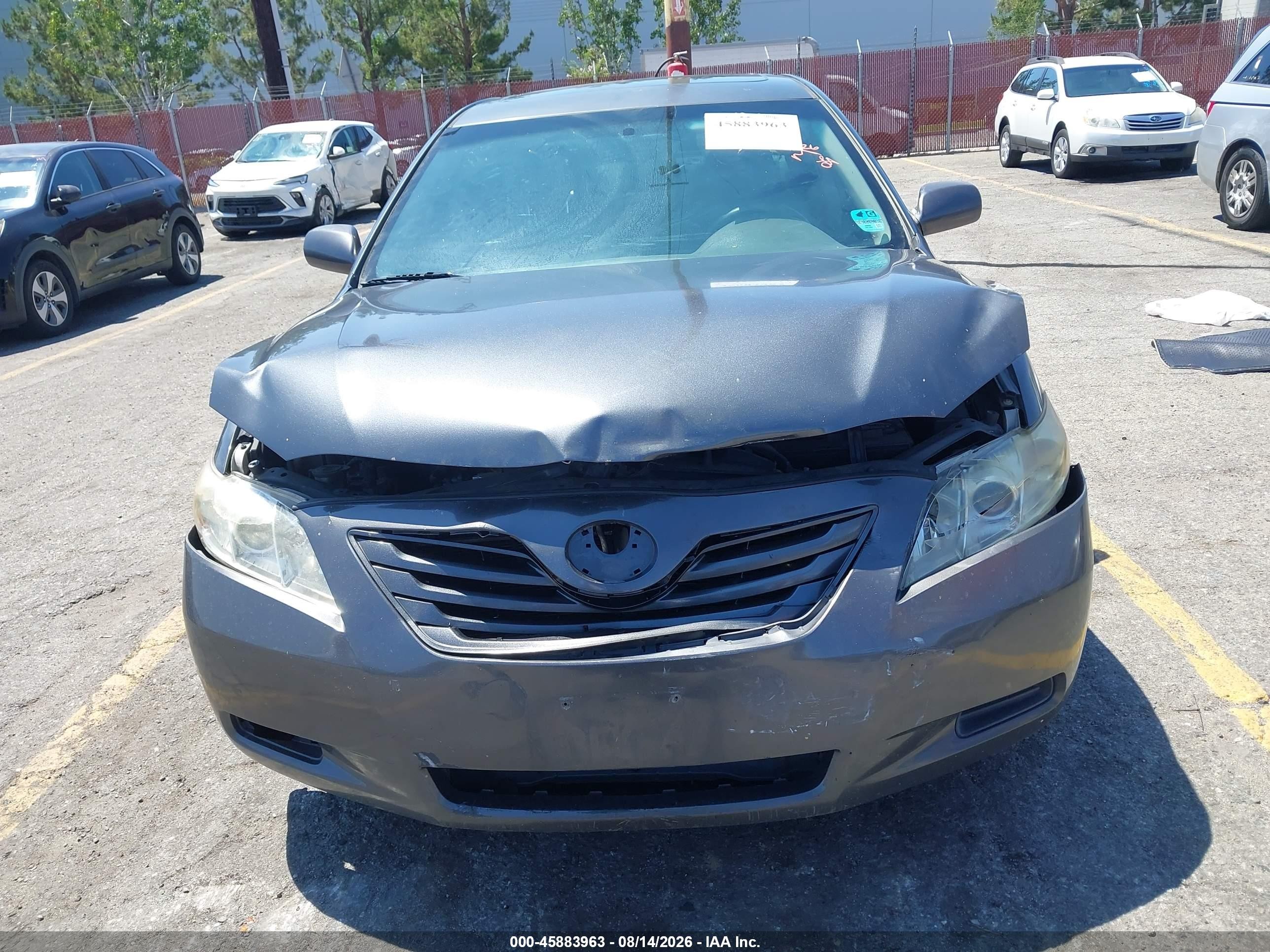 2007 Toyota Camry Xle Gray vin: 4T1BE46K17U078229