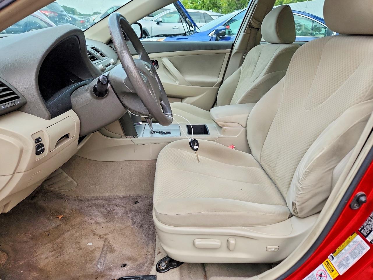 2007 Toyota Camry Le Red vin: 4T1BE46K17U093149