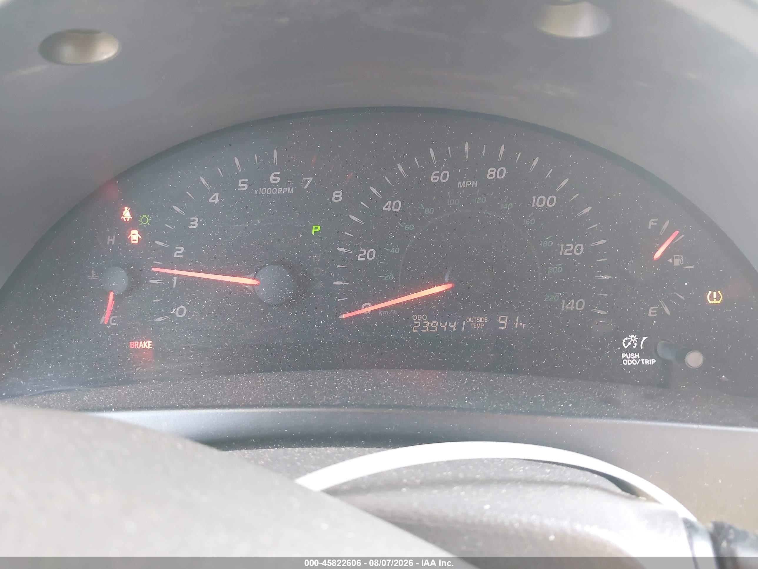 2007 Toyota Camry Le Бордовый vin: 4T1BE46K17U095760