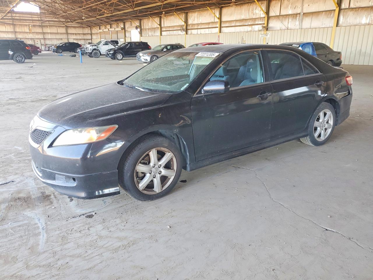 2007 Toyota Camry Ce Black vin: 4T1BE46K17U115019
