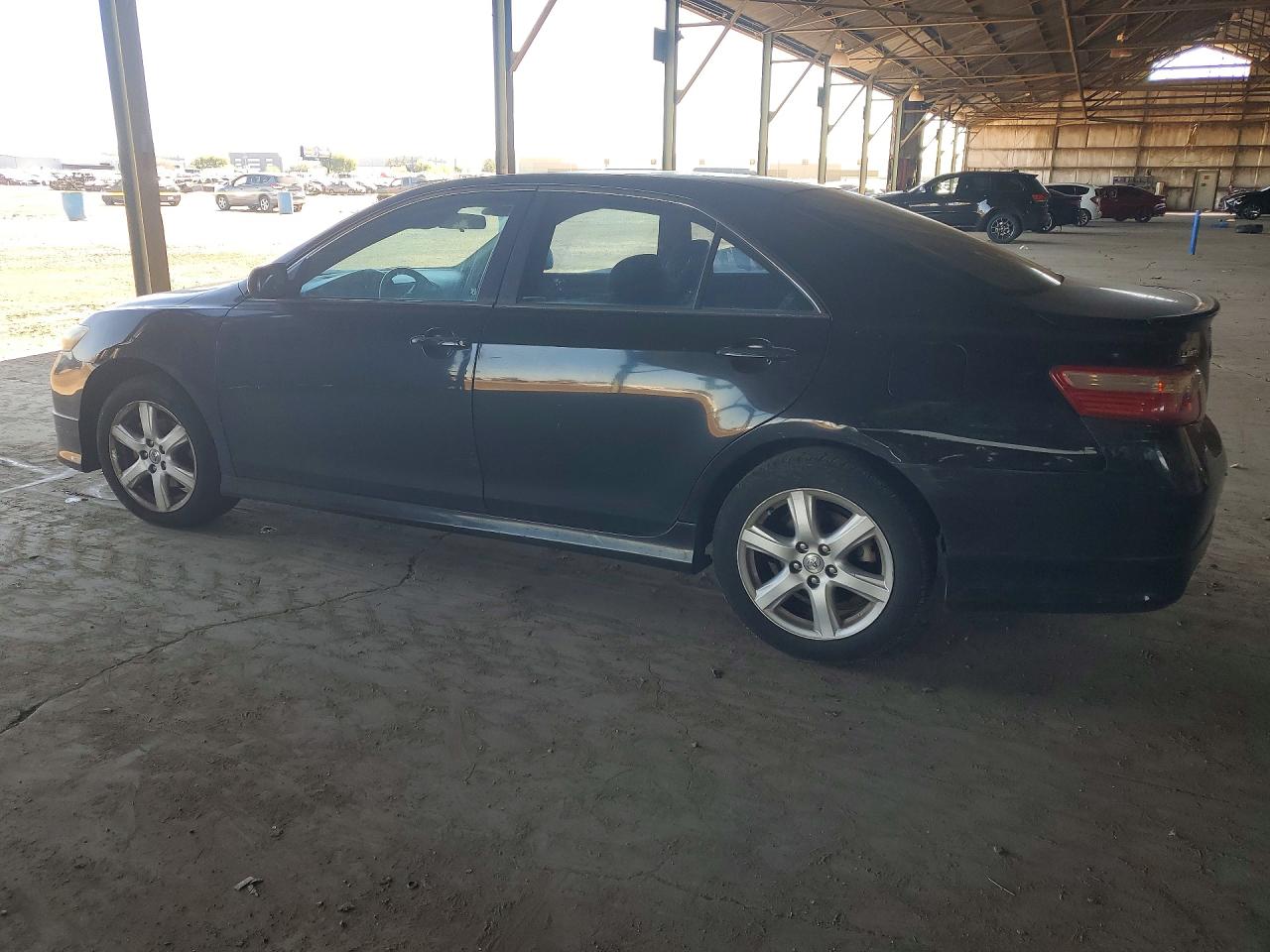 2007 Toyota Camry Ce Black vin: 4T1BE46K17U115019