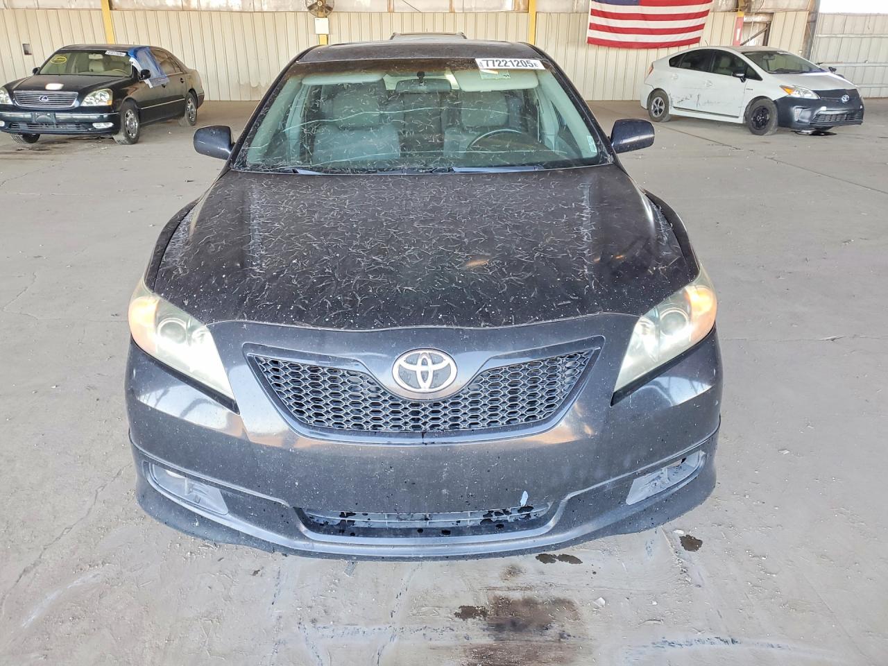 2007 Toyota Camry Ce Black vin: 4T1BE46K17U115019