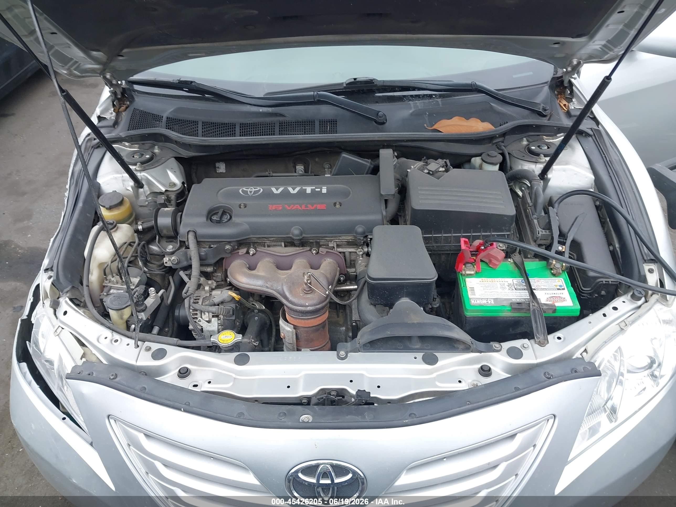 2007 Toyota Camry Le Silver vin: 4T1BE46K17U125243