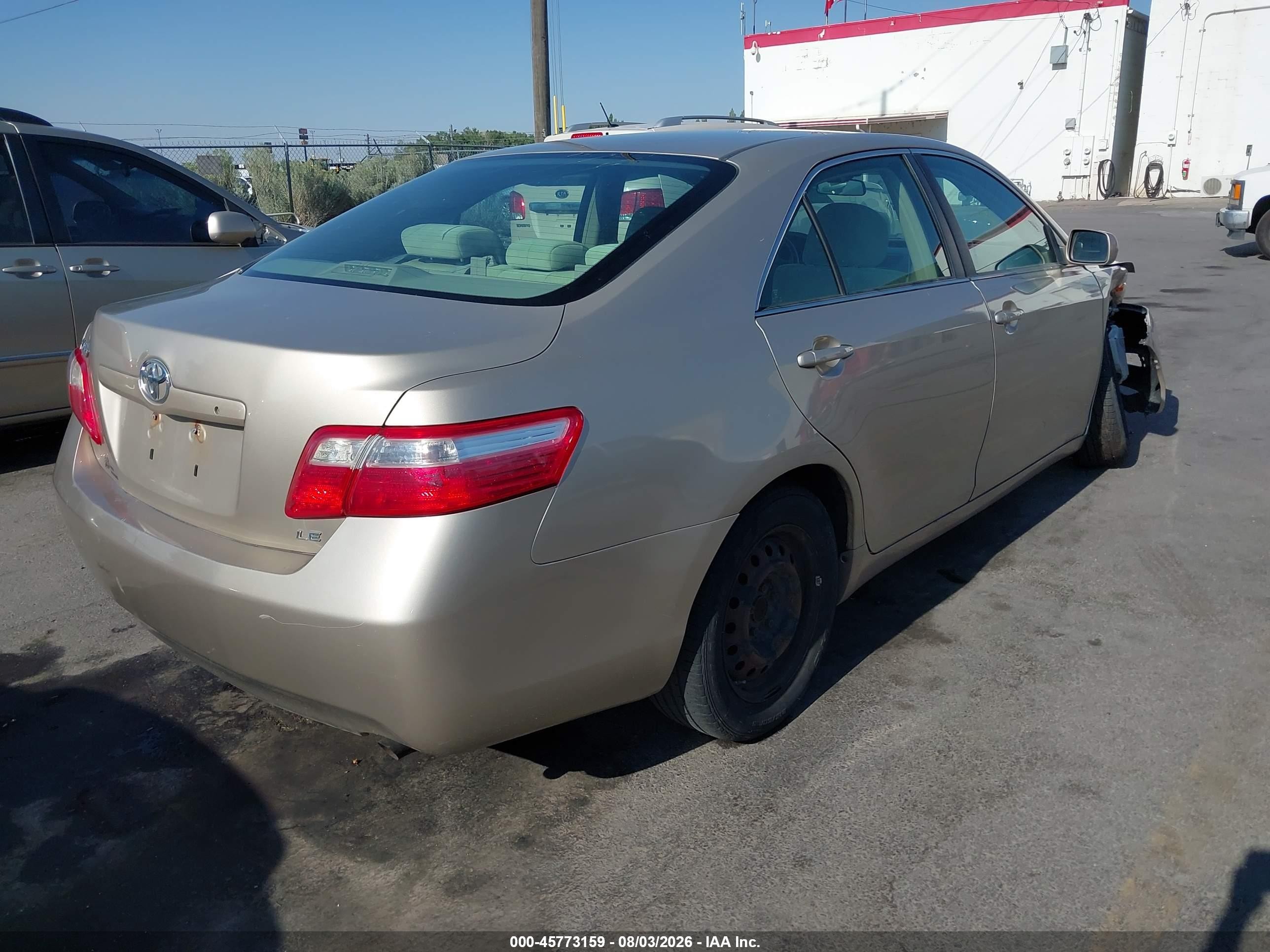 2007 Toyota Camry Le Серебряный vin: 4T1BE46K17U127848