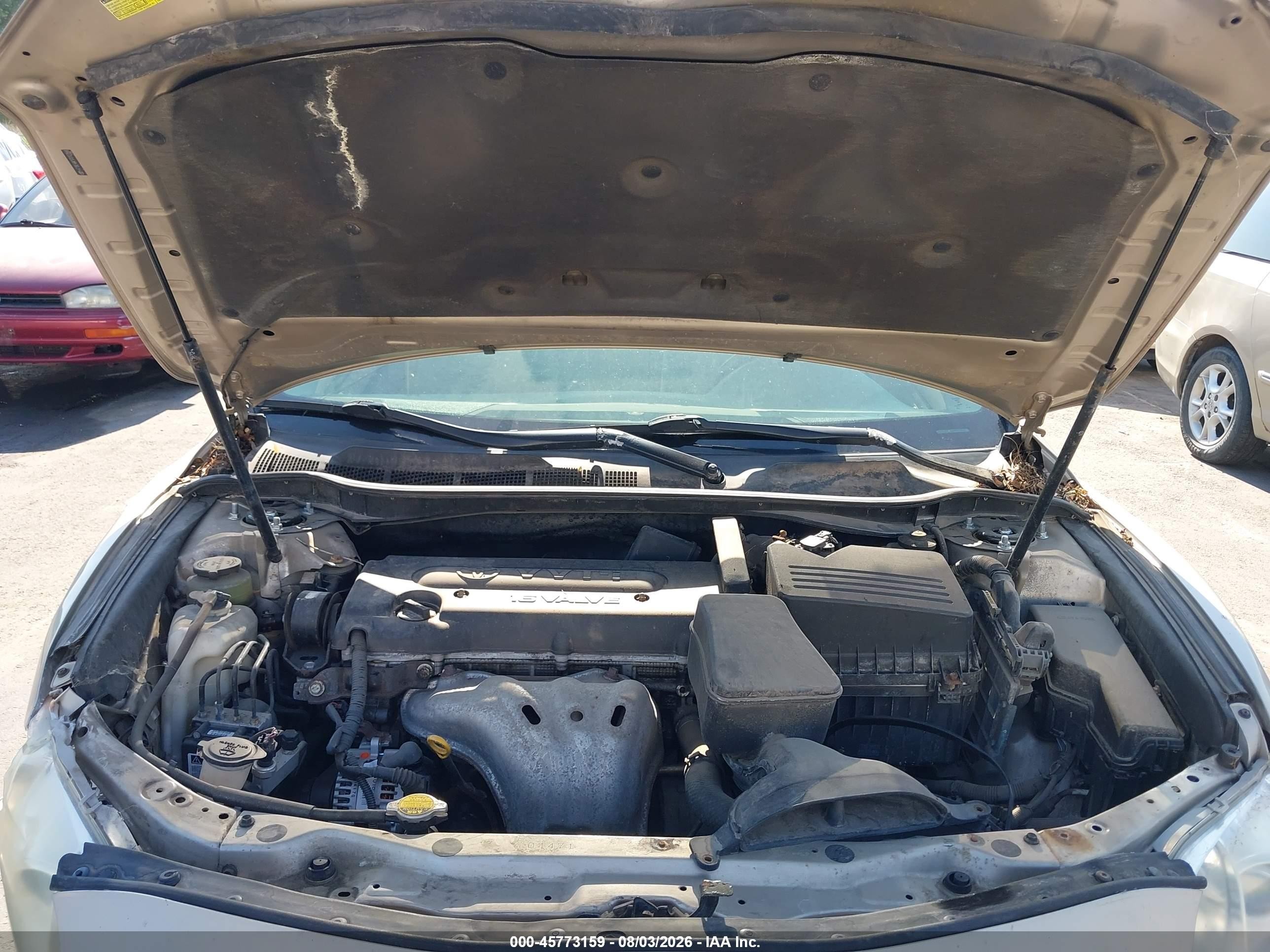 2007 Toyota Camry Le Серебряный vin: 4T1BE46K17U127848