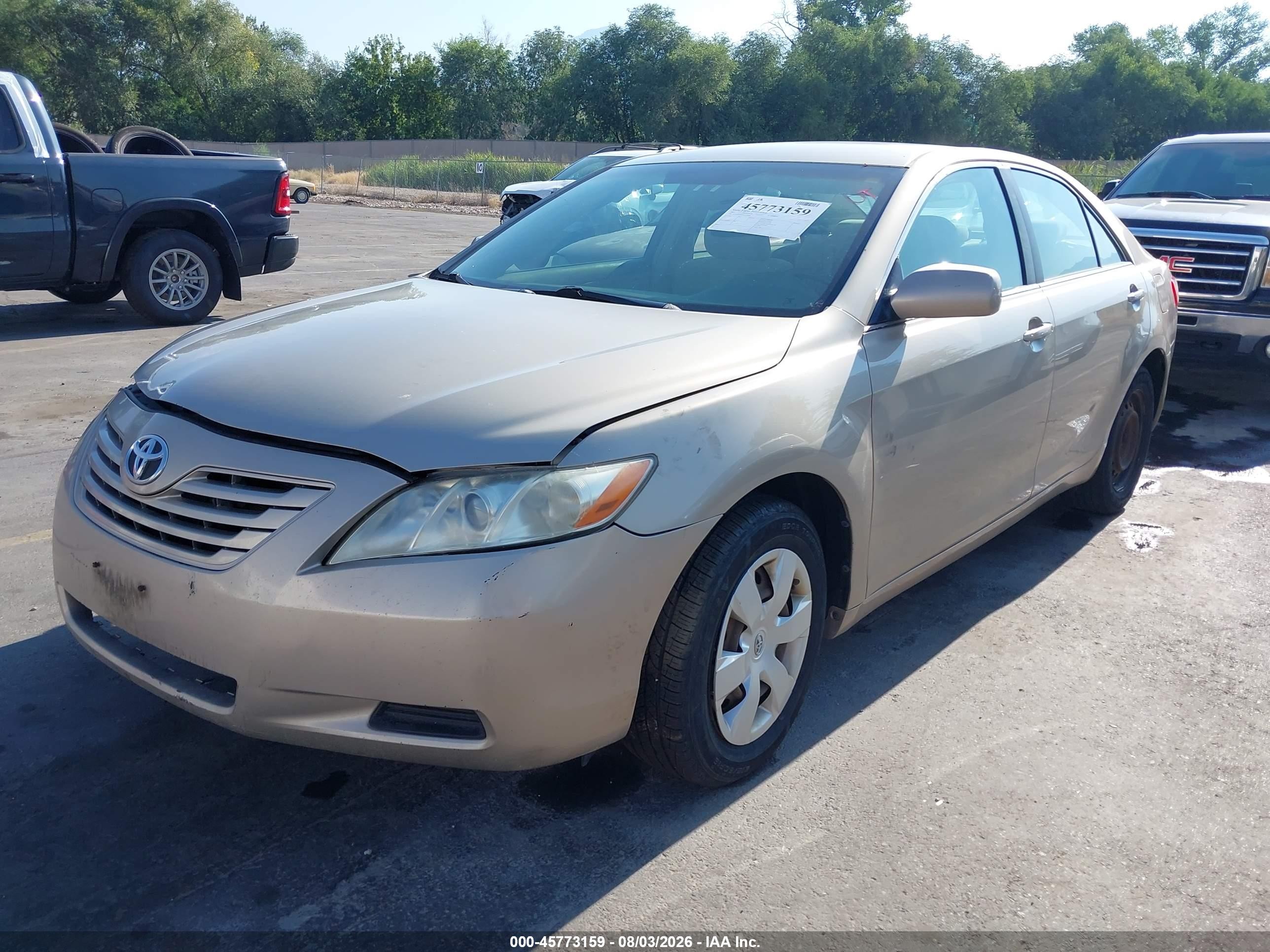 2007 Toyota Camry Le Серебряный vin: 4T1BE46K17U127848