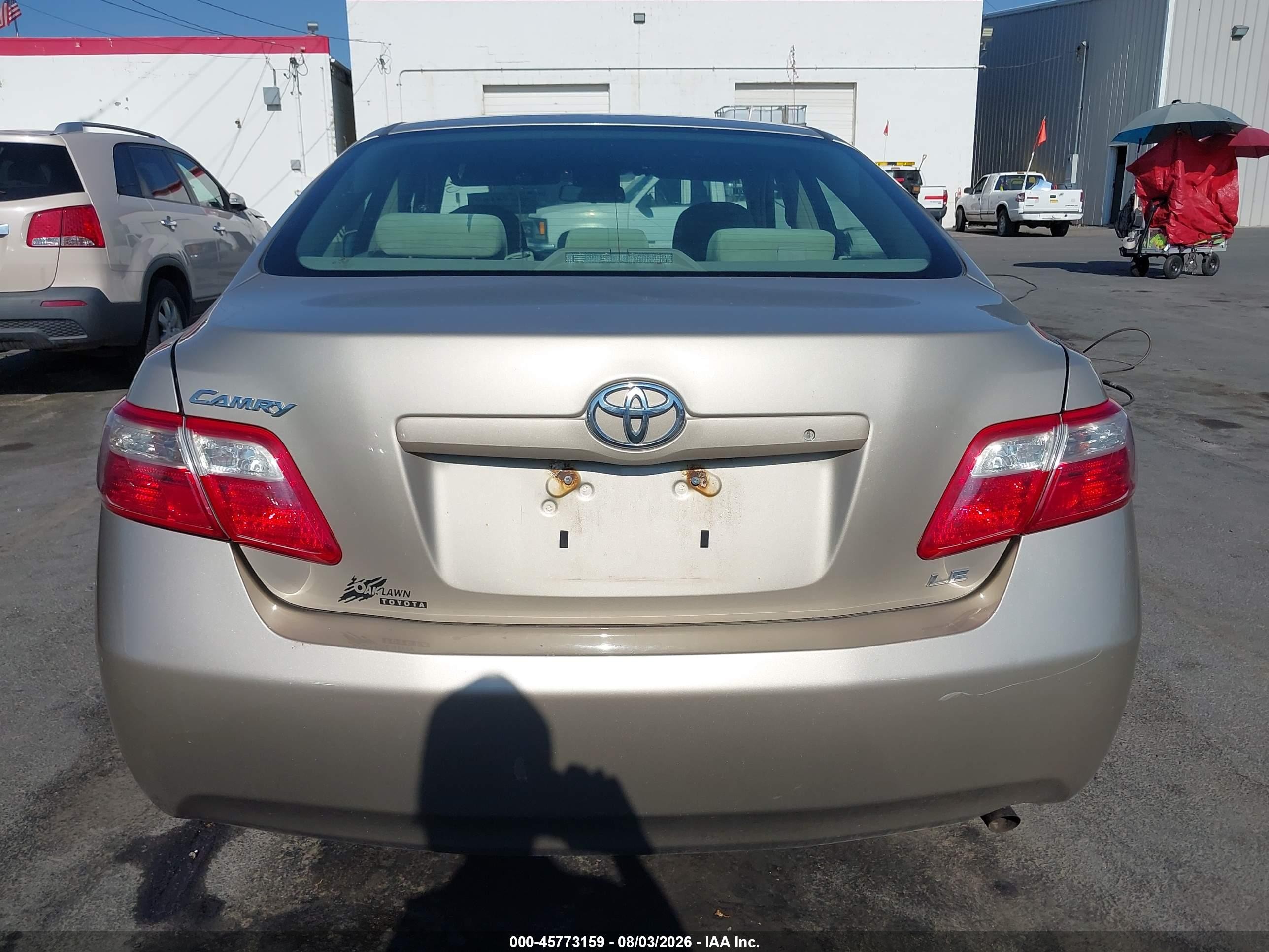 2007 Toyota Camry Le Серебряный vin: 4T1BE46K17U127848