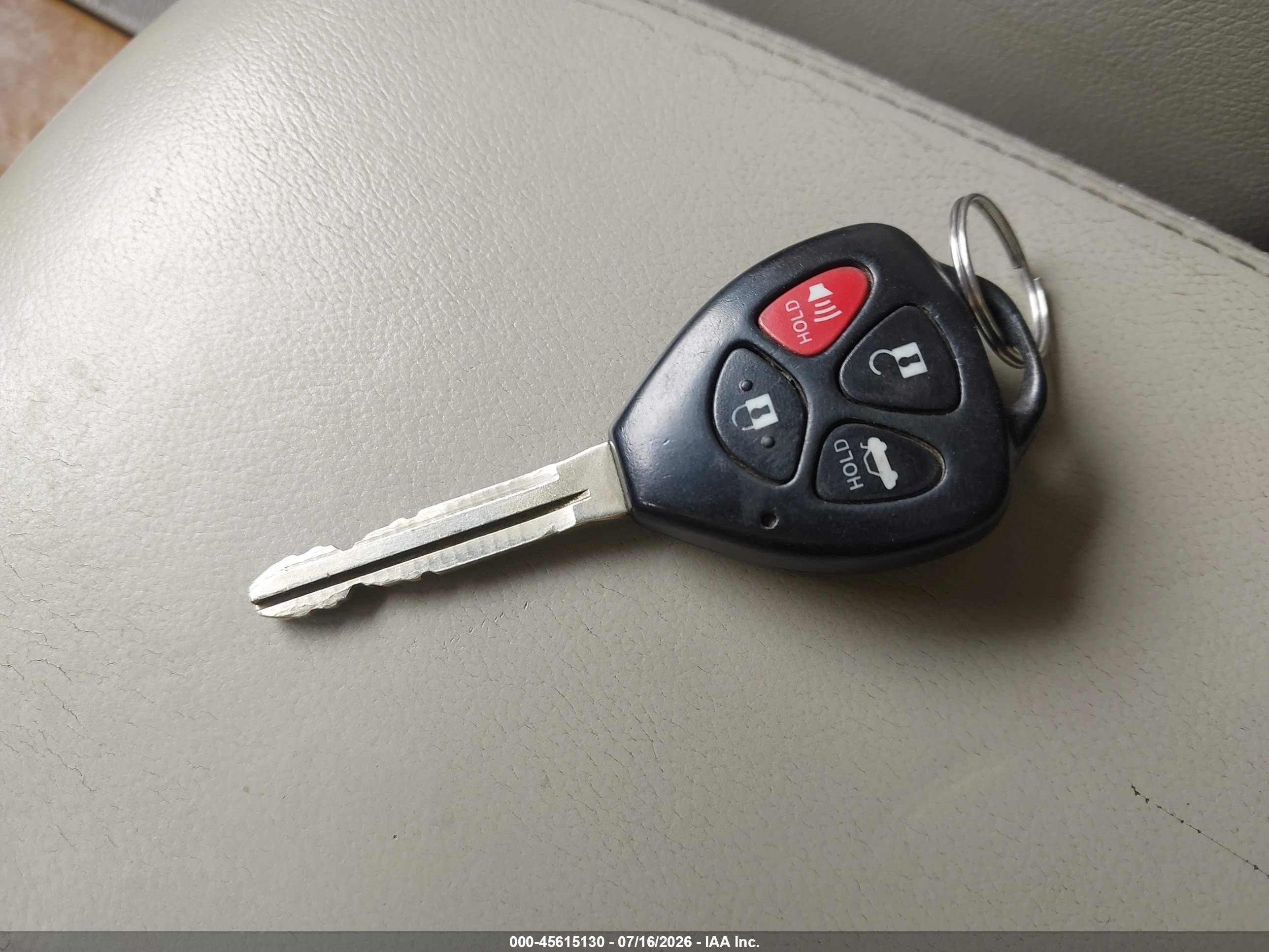 2007 Toyota Camry Xle Red vin: 4T1BE46K17U135867