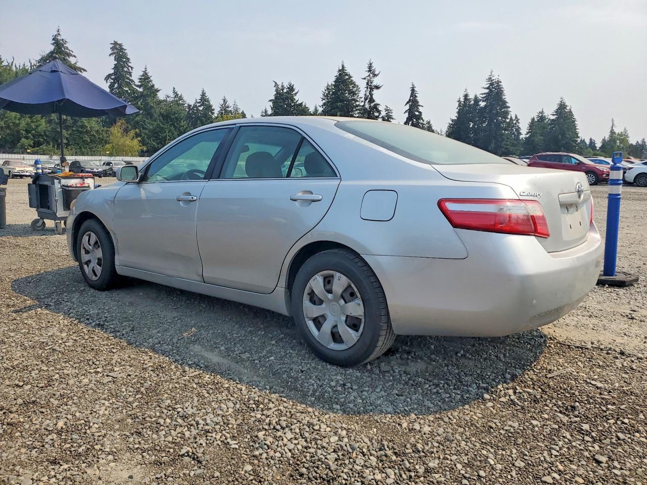 2007 Toyota Camry Ce Silver vin: 4T1BE46K17U137103