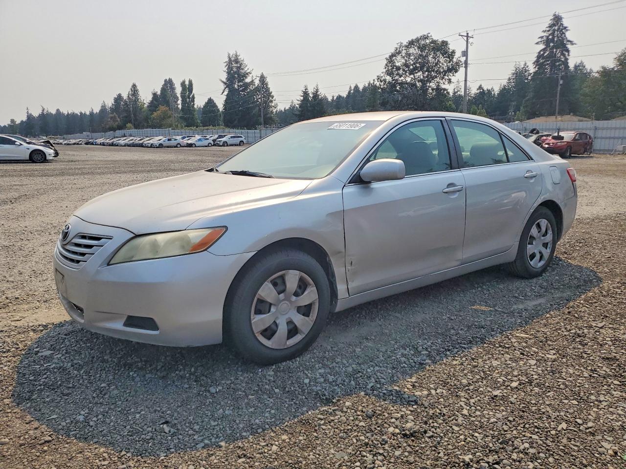2007 Toyota Camry Ce Silver vin: 4T1BE46K17U137103