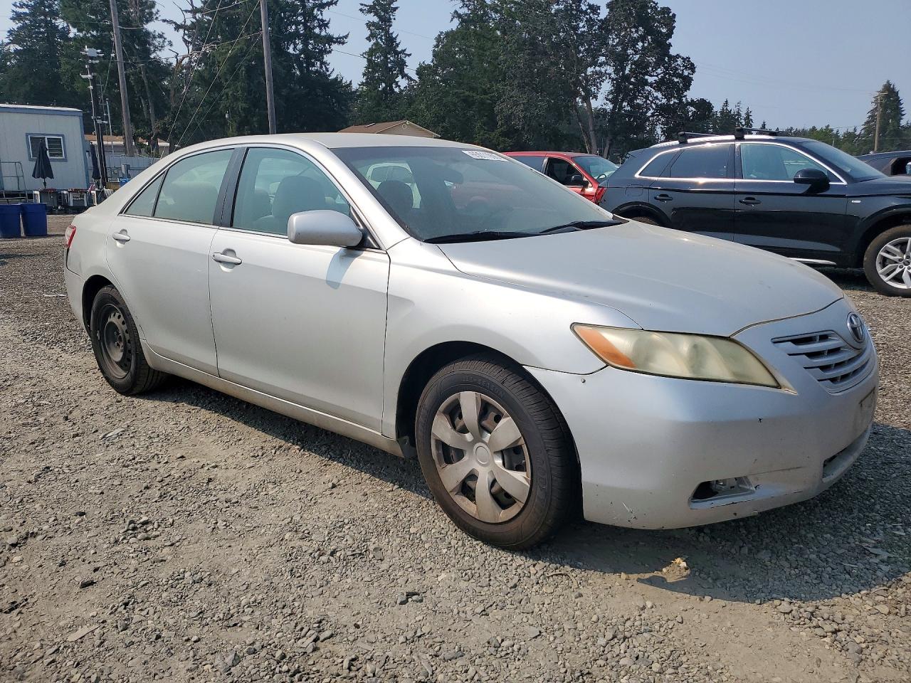 2007 Toyota Camry Ce Silver vin: 4T1BE46K17U137103