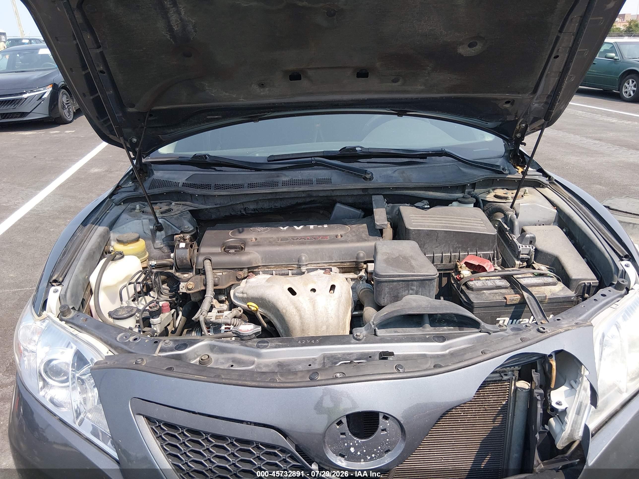 2007 Toyota Camry Se Серый vin: 4T1BE46K17U175530