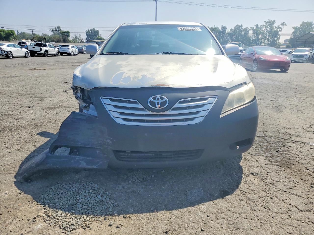 2007 Toyota Camry Le Silver vin: 4T1BE46K17U510575