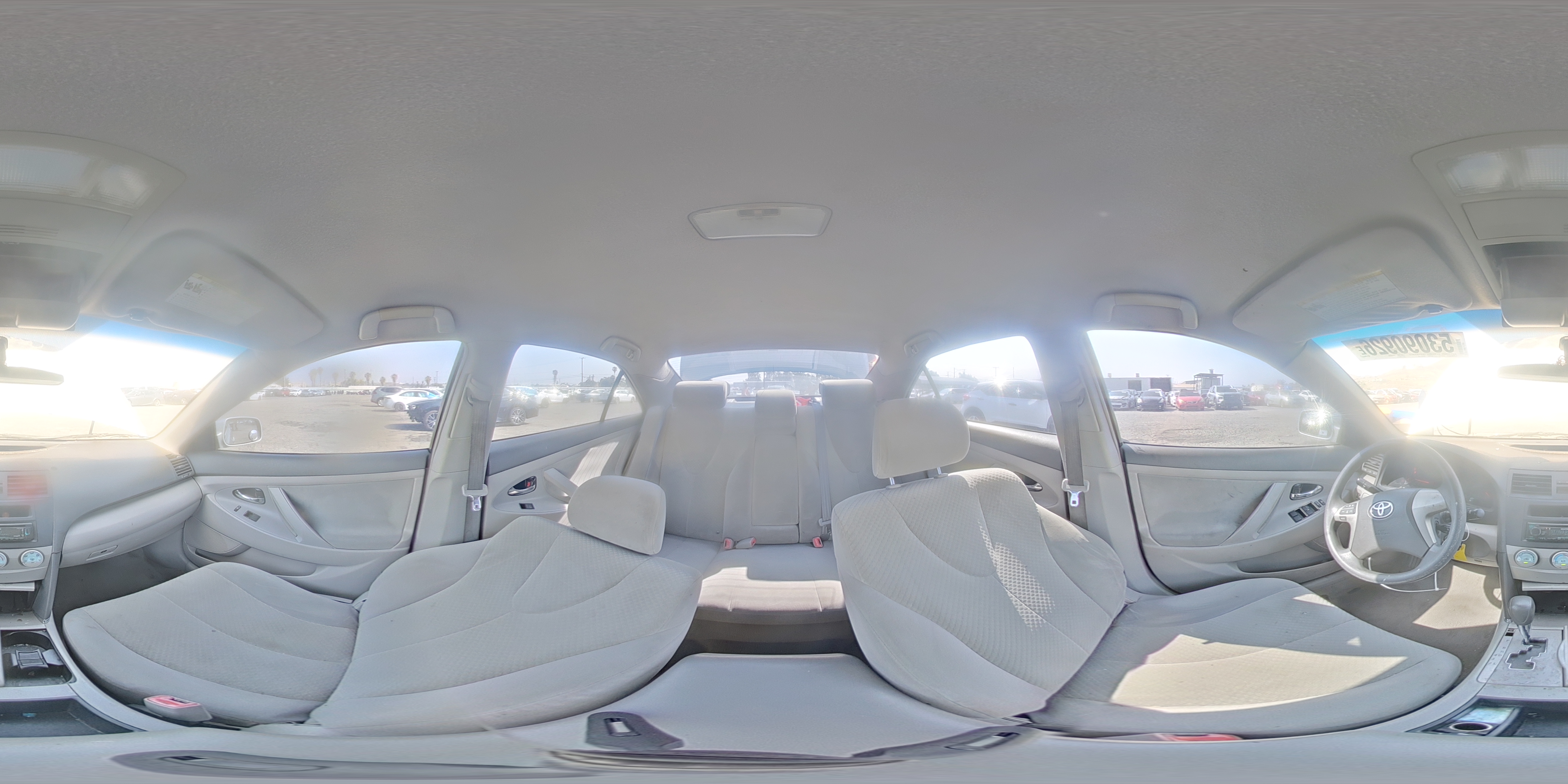2007 Toyota Camry Le Silver vin: 4T1BE46K17U510575