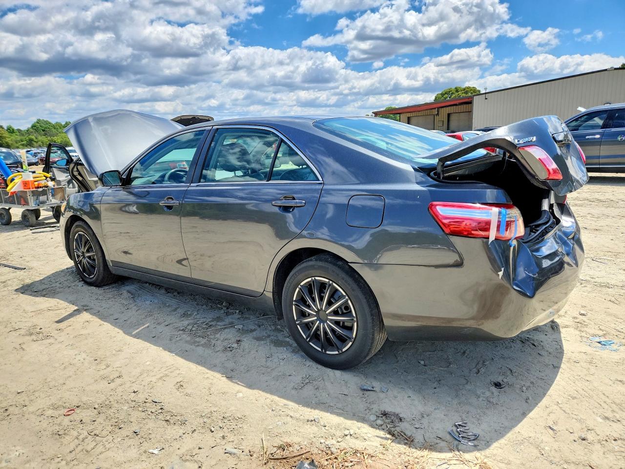 2007 Toyota Camry Le Gray vin: 4T1BE46K17U512245