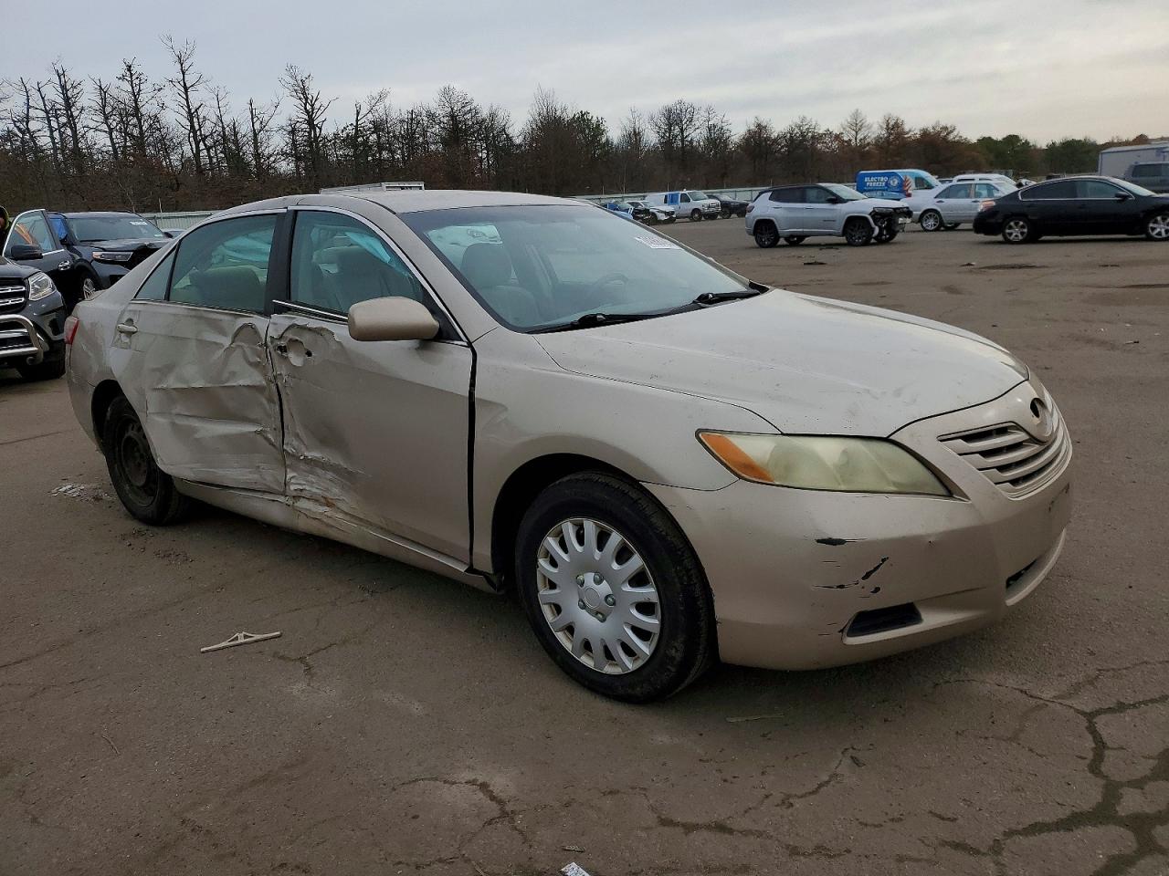 2007 Toyota Camry Tan vin: 4T1BE46K17U516487
