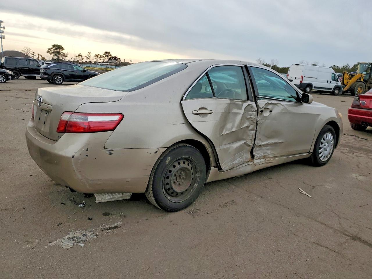 2007 Toyota Camry Tan vin: 4T1BE46K17U516487