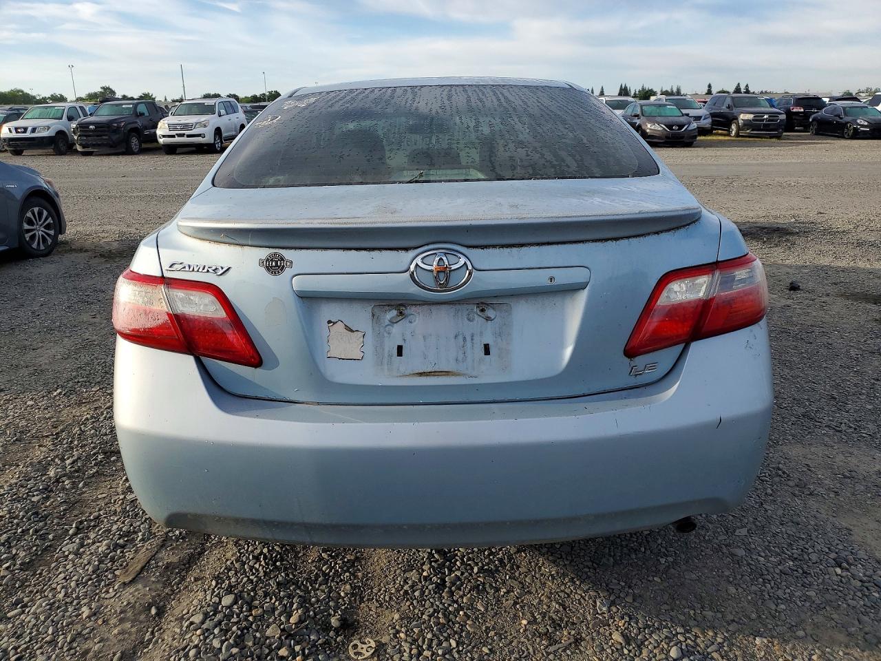 2007 Toyota Camry Le Blue vin: 4T1BE46K17U523536