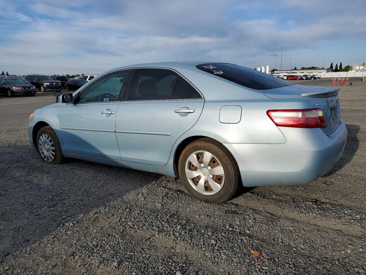 2007 Toyota Camry Le Blue vin: 4T1BE46K17U523536