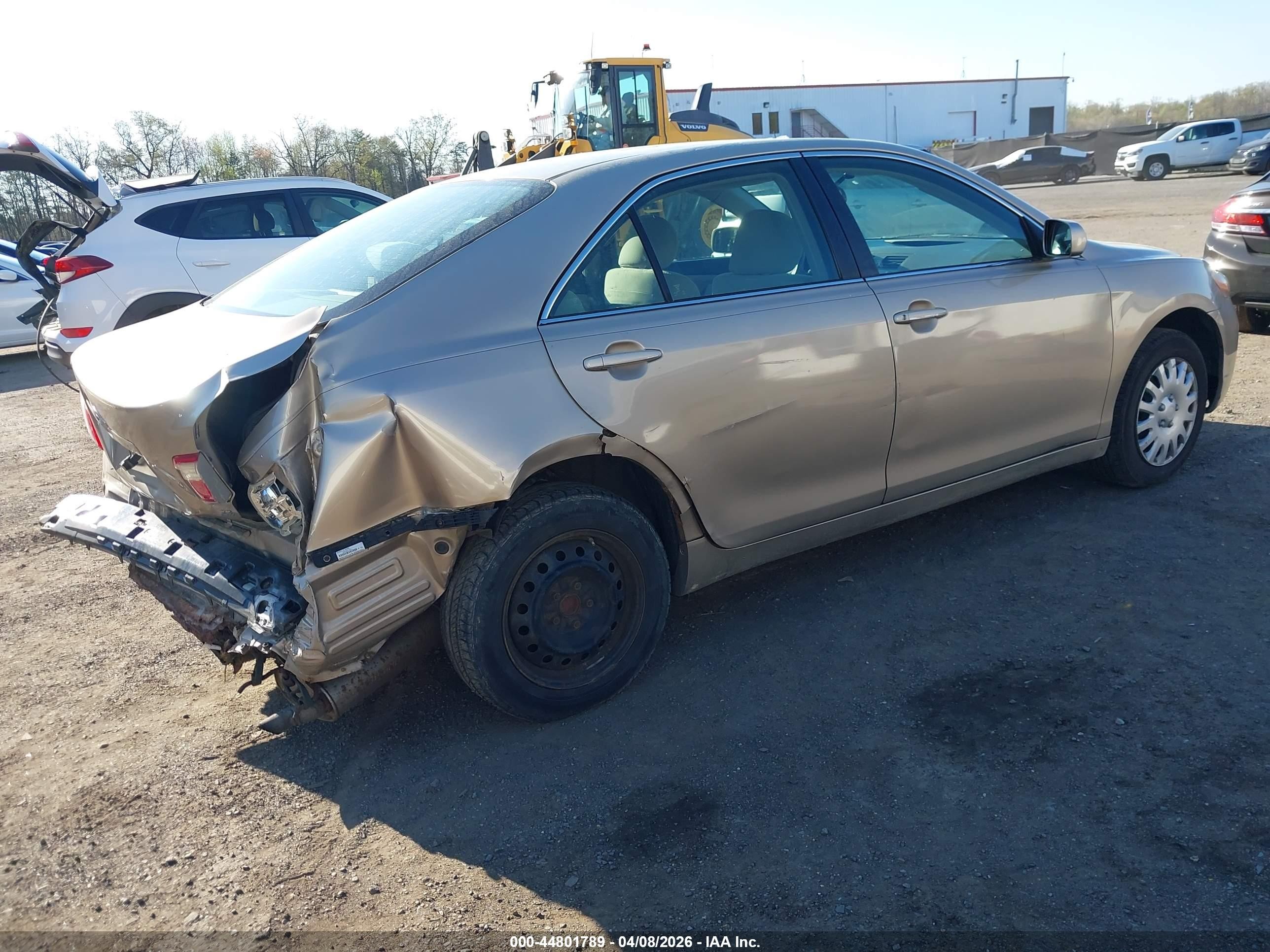 2007 Toyota Camry Ce Золотой vin: 4T1BE46K17U538196