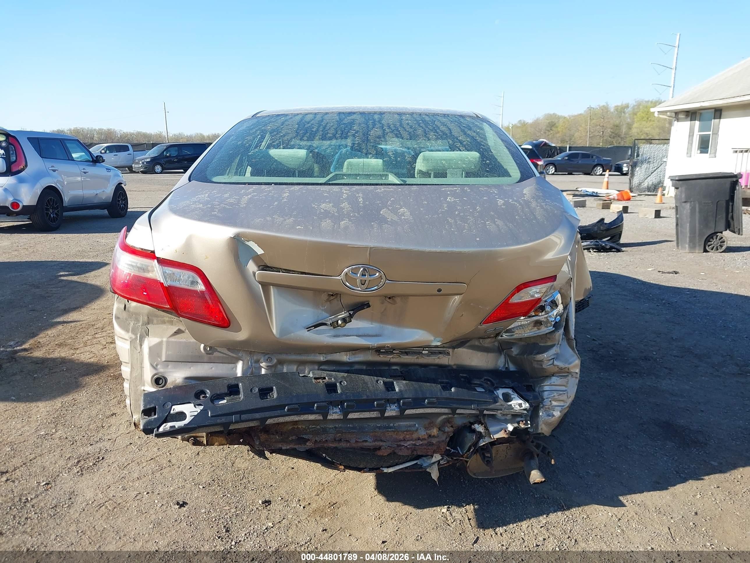 2007 Toyota Camry Ce Золотой vin: 4T1BE46K17U538196