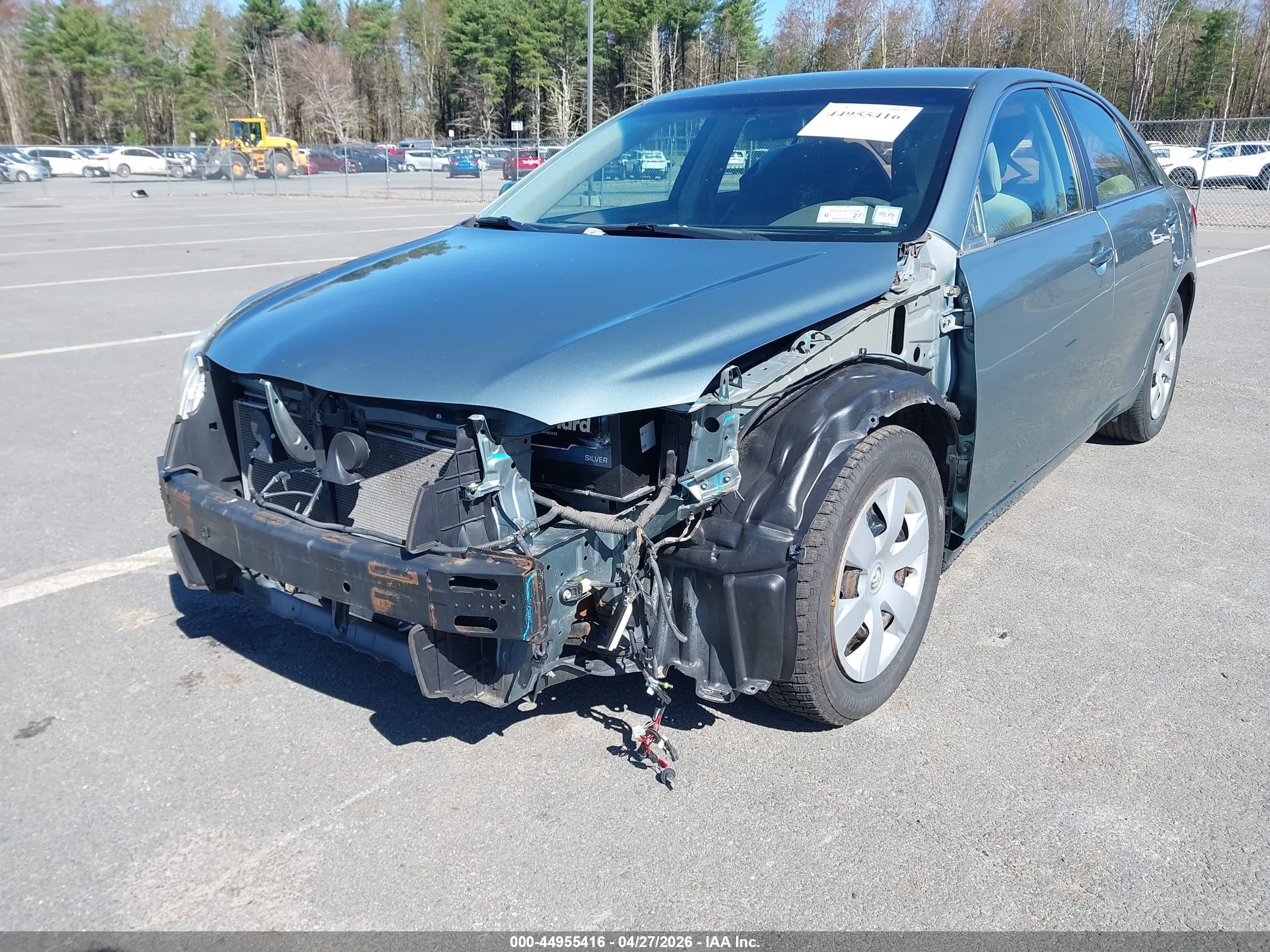 2007 Toyota Camry Le Blue vin: 4T1BE46K17U539400