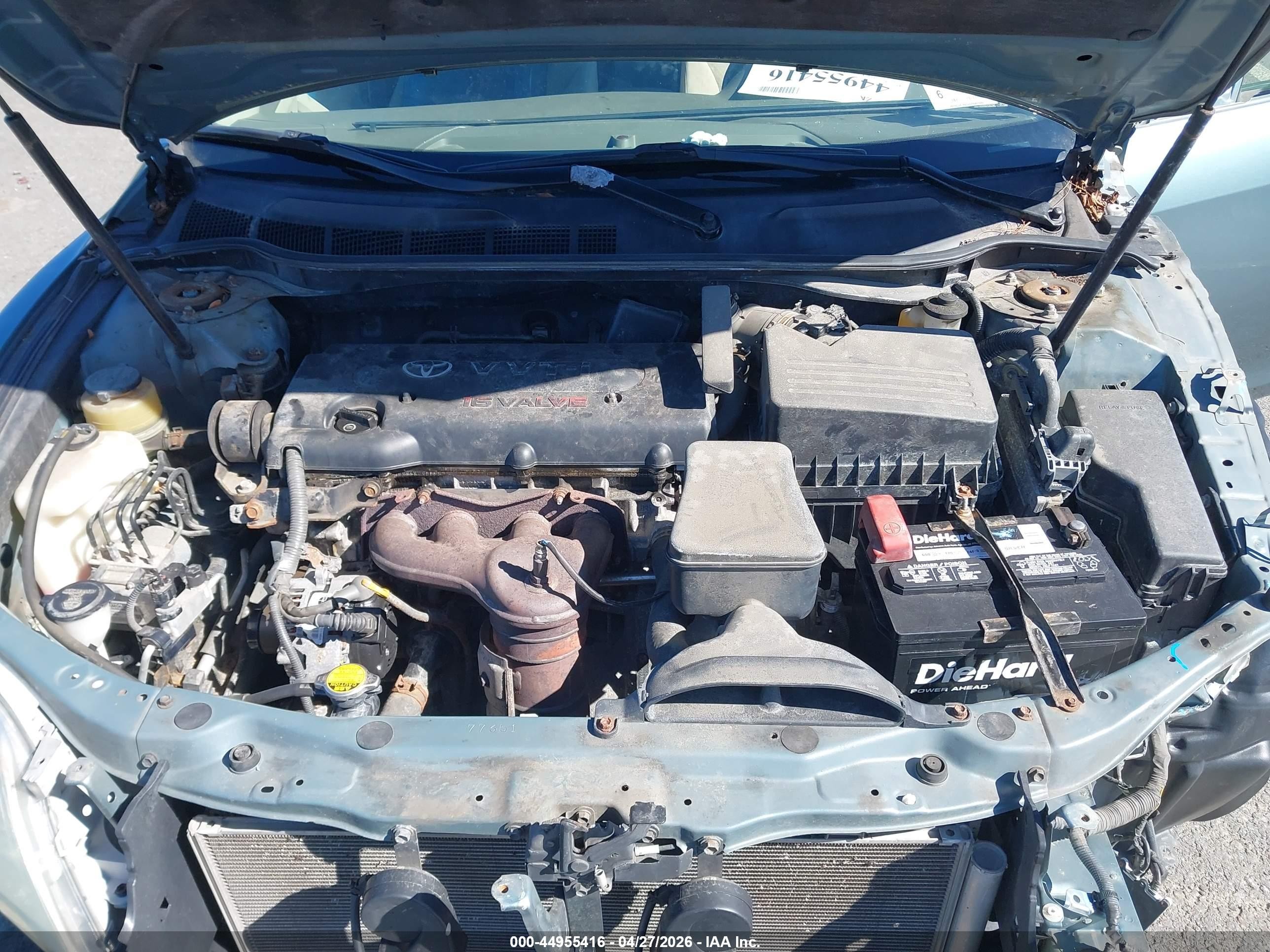 2007 Toyota Camry Le Blue vin: 4T1BE46K17U539400